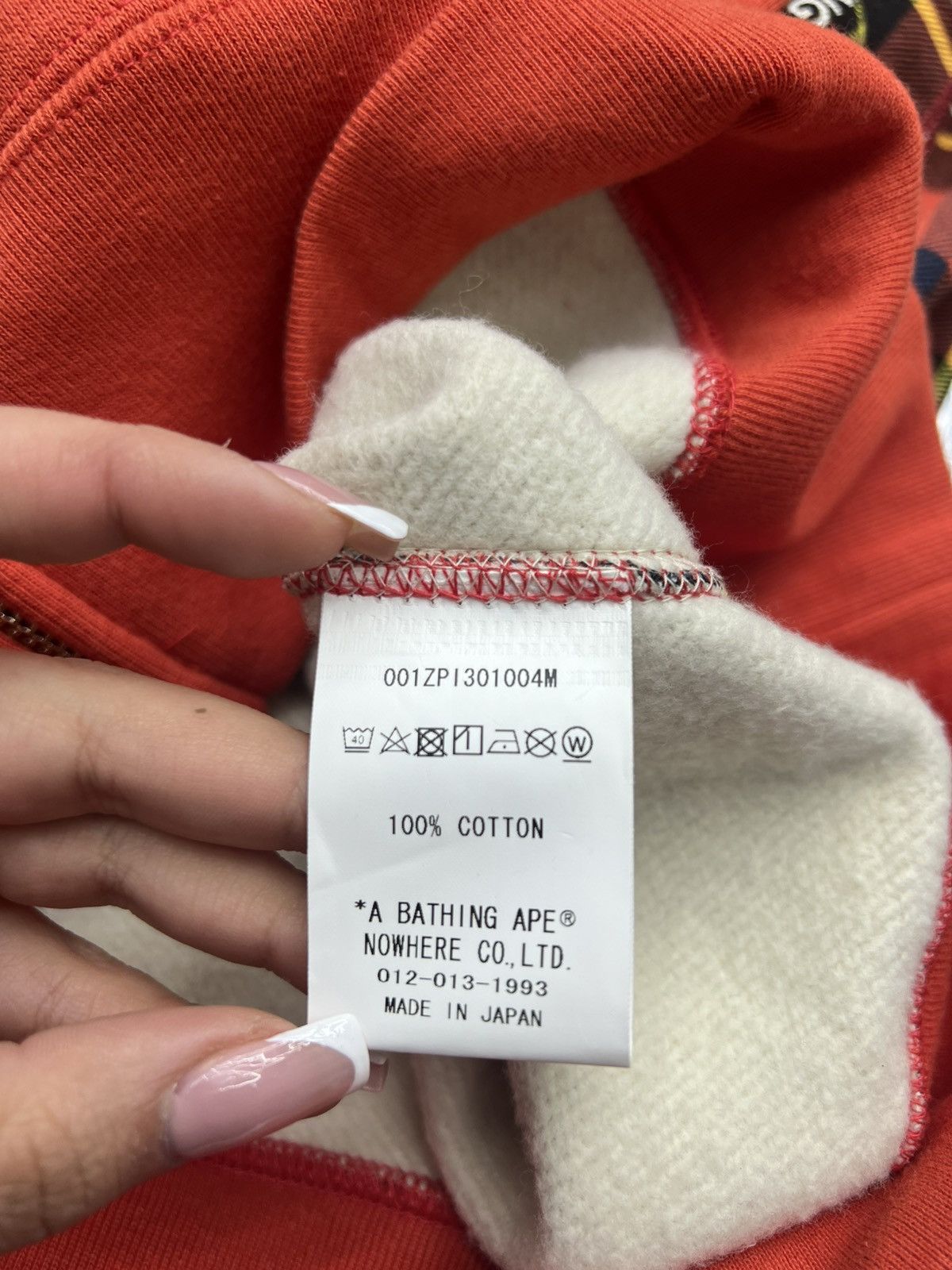 Bape Bape Red Plaid Shark FullZip Size US XXL / EU 58 / 5 - 11 Thumbnail