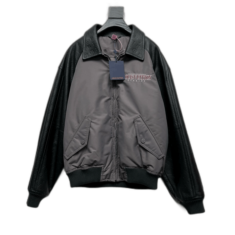 Louis Vuitton Louis Vuitton Baseball Jacket with Monogram Print-2506 Size US L / EU 52-54 / 3 - 1 Thumbnail