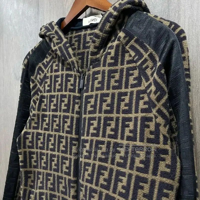 Fendi Fendi Women's Brown Leather Jacket Size S . Size S / US 4 / IT 40 - 3 Thumbnail