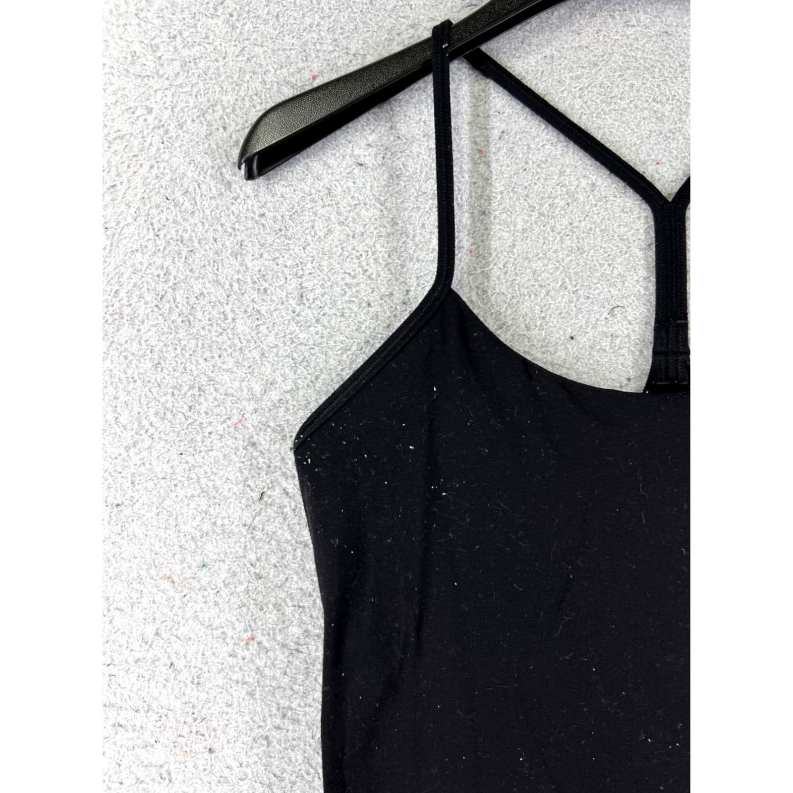 Lululemon Lululemon Shirt Women Tank Black Built-In Bra Light Support W1AHXS 6 Sleeveless Racerback Round Neck Casual Workwear (Adult) Womens Size M / US 6-8 / IT 42-44 - 3 Thumbnail