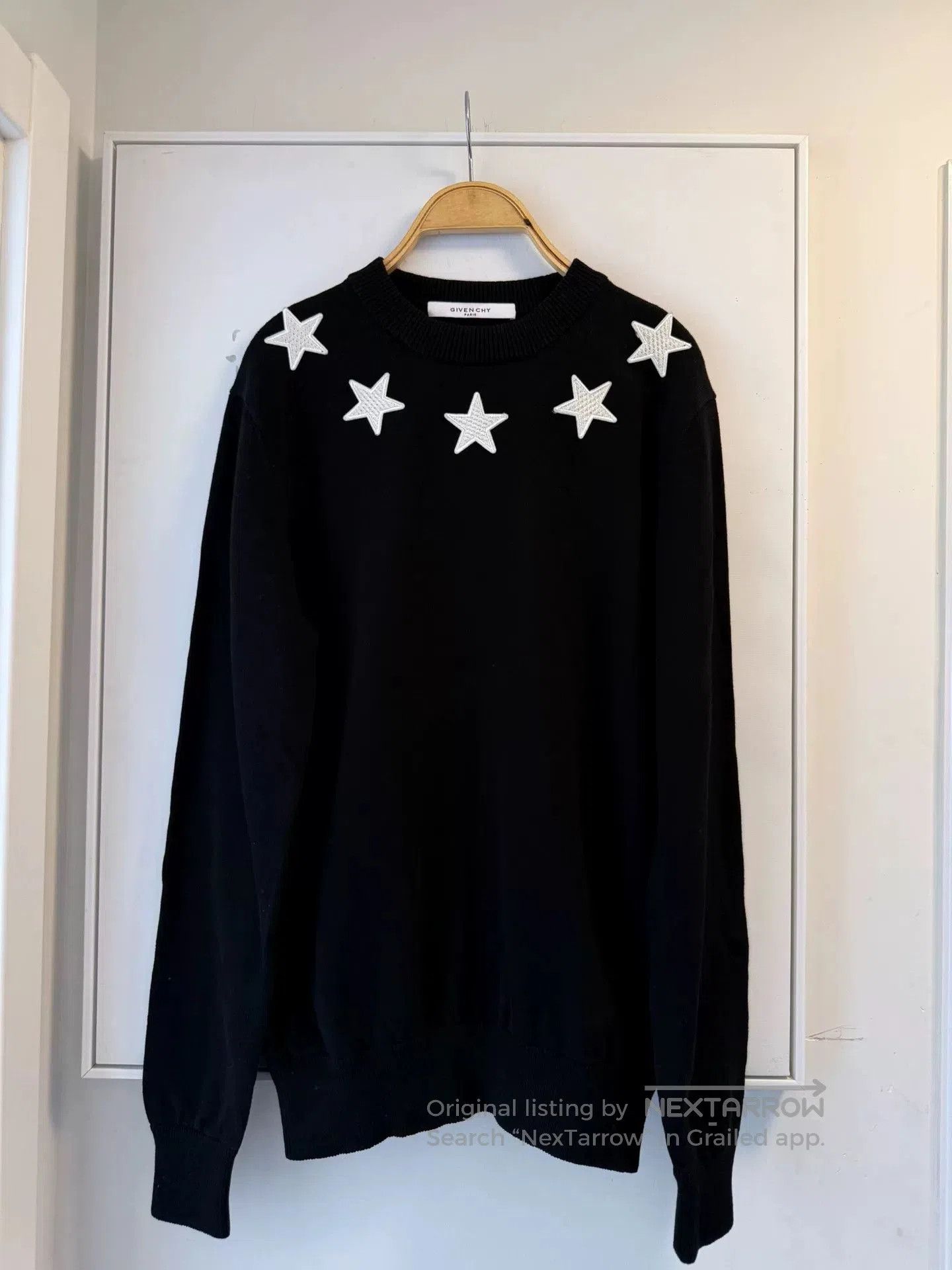 Givenchy Givenchy Star Knit Sweater for Men. Size US S / EU 44-46 / 1 - 1 Thumbnail