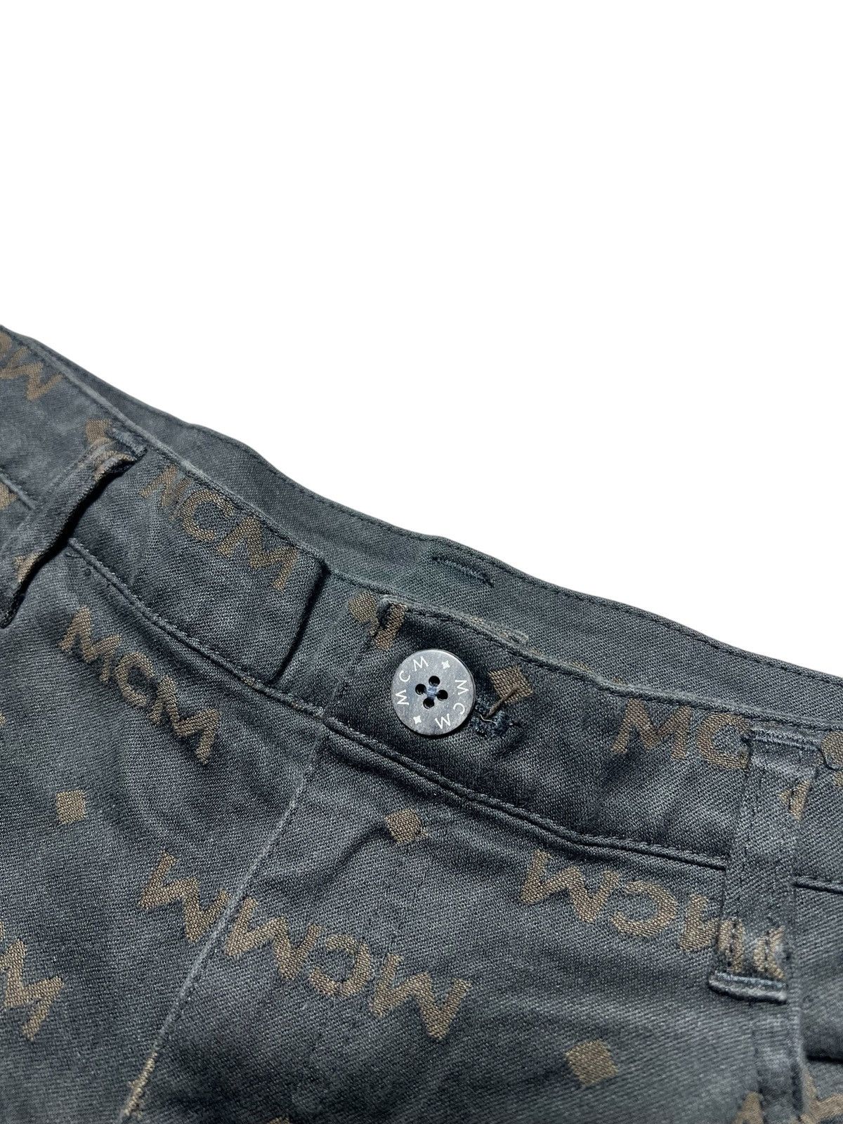 MCM Vintage MCM Legere Printed Print Pants Size US 28 / EU 44 - 4 Thumbnail