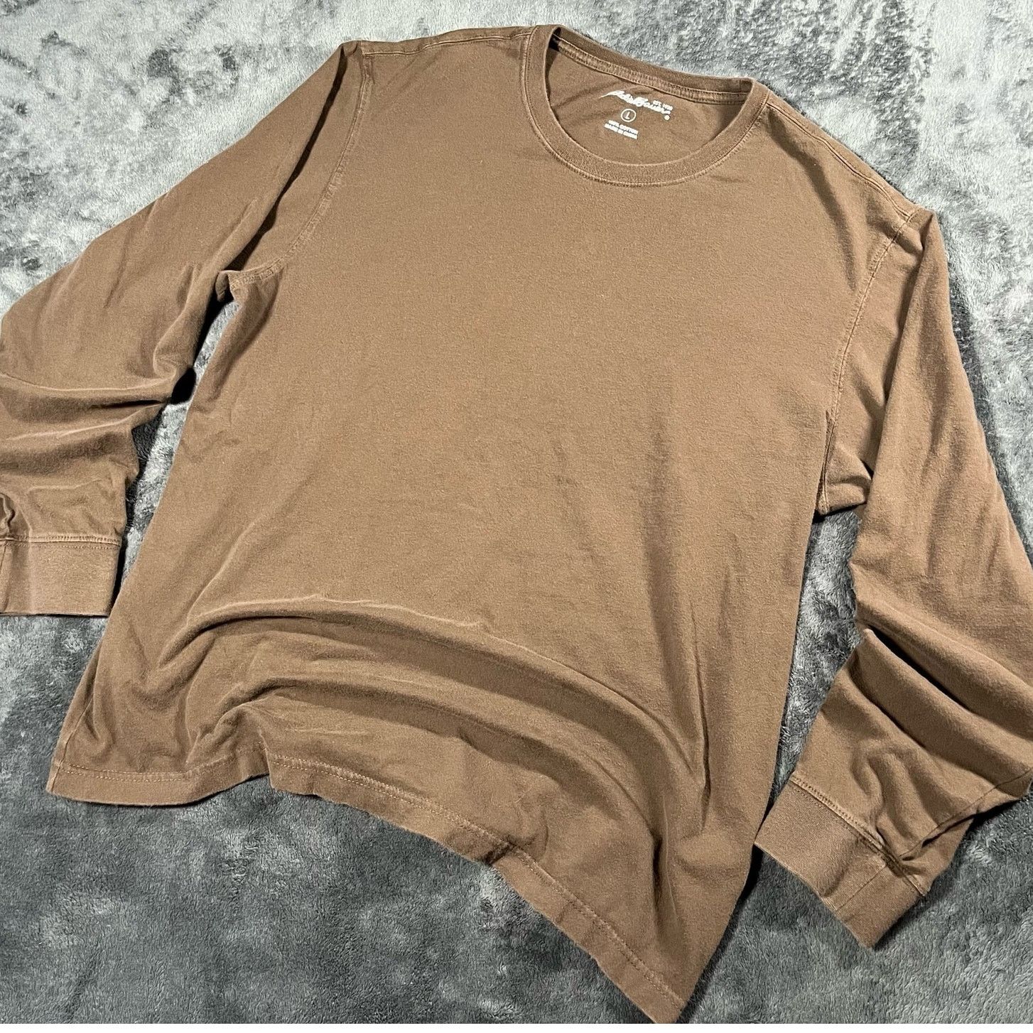 Eddie Bauer Y2K Eddie Bauer 100% Cotton Long Sleeve Streetwear Work Wear Size US L / EU 52-54 / 3 - 1 Thumbnail