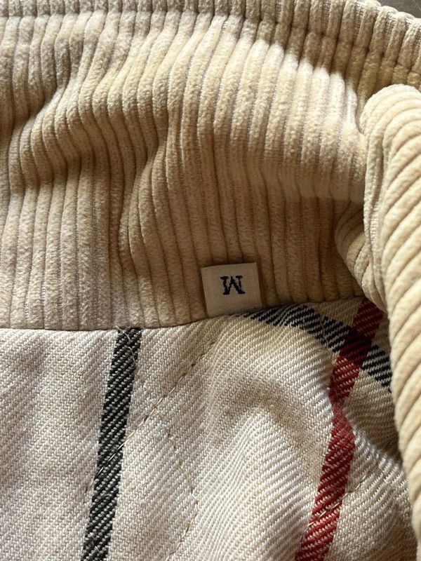 Burberry Thomas Burberry Plaid Lining Coat Corduroy Size M Beige Size US M / EU 48-50 / 2 - 5 Thumbnail