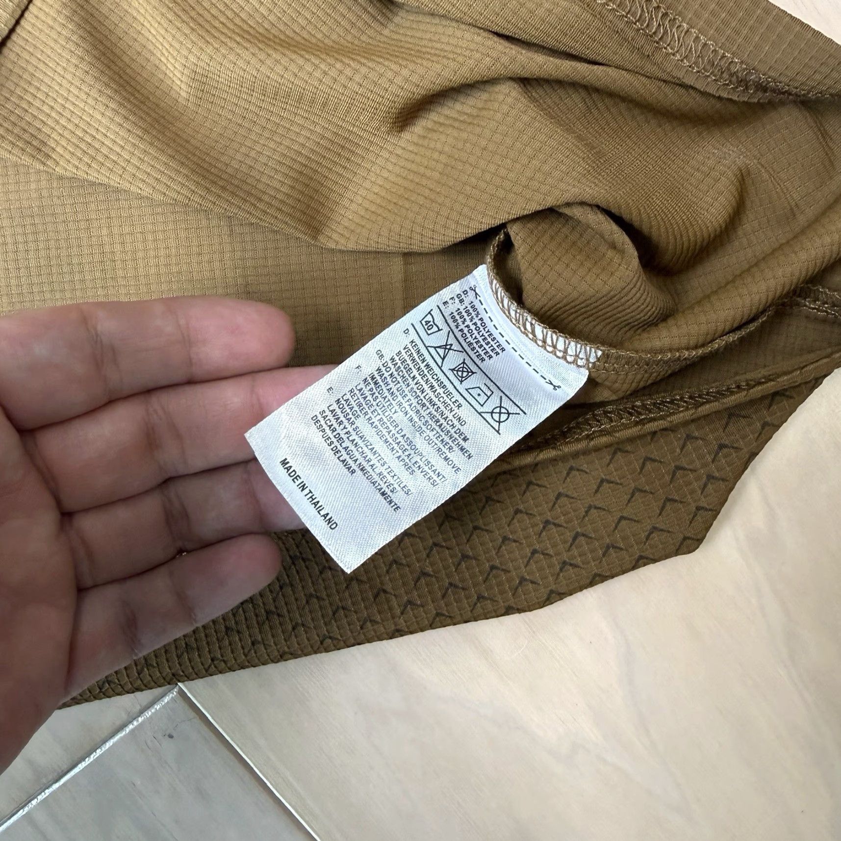 Lululemon Lululemon Shirt Small Brown Yoga Running Workout Vent Sportswear Athleisure Shirt Mens Brown VNTGE? Size US S / EU 44-46 / 1 - 6 Thumbnail
