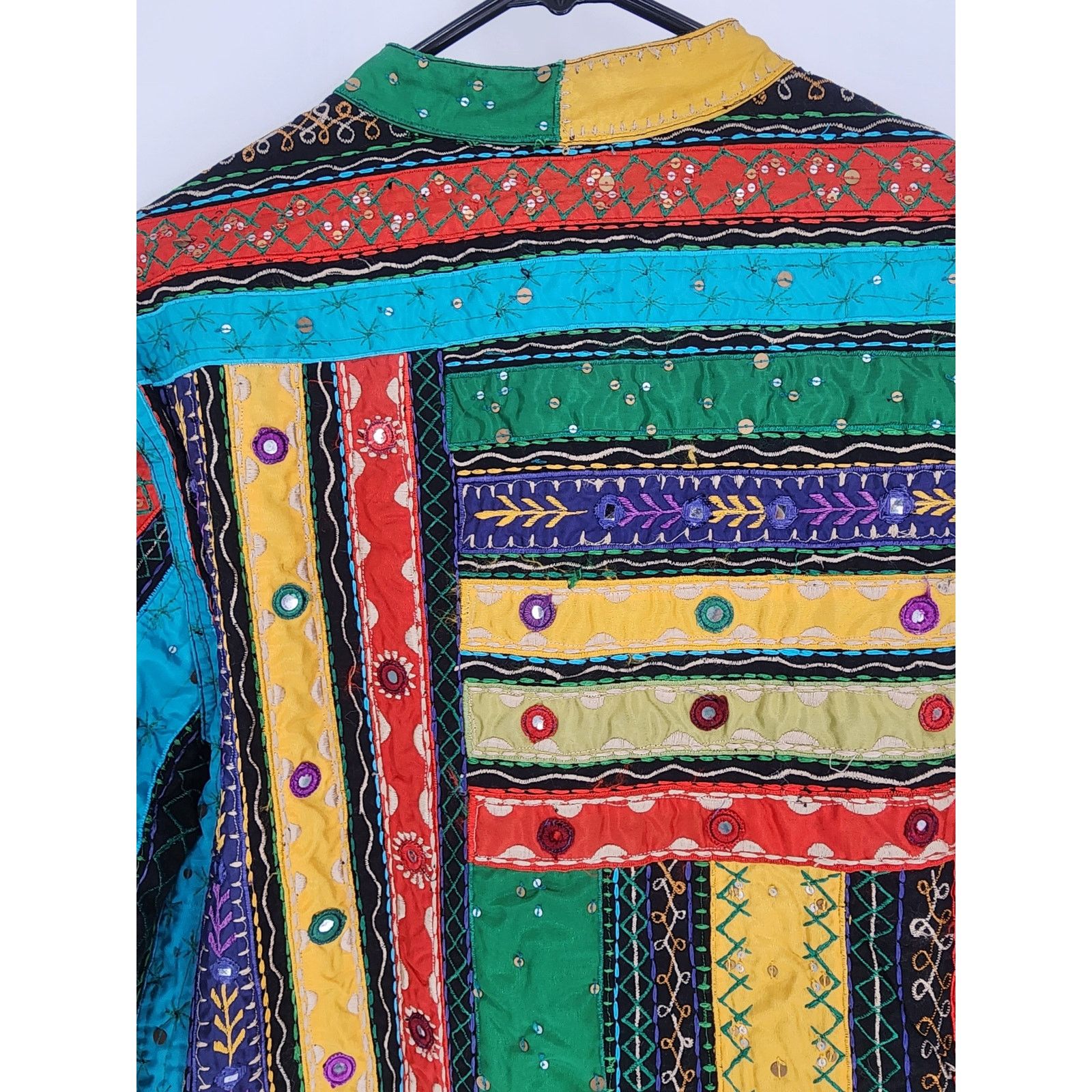 Chicos Chicos Colorful Embroidered Jacket Women's Size Large Size L / US 10 / IT 46 - 8 Thumbnail