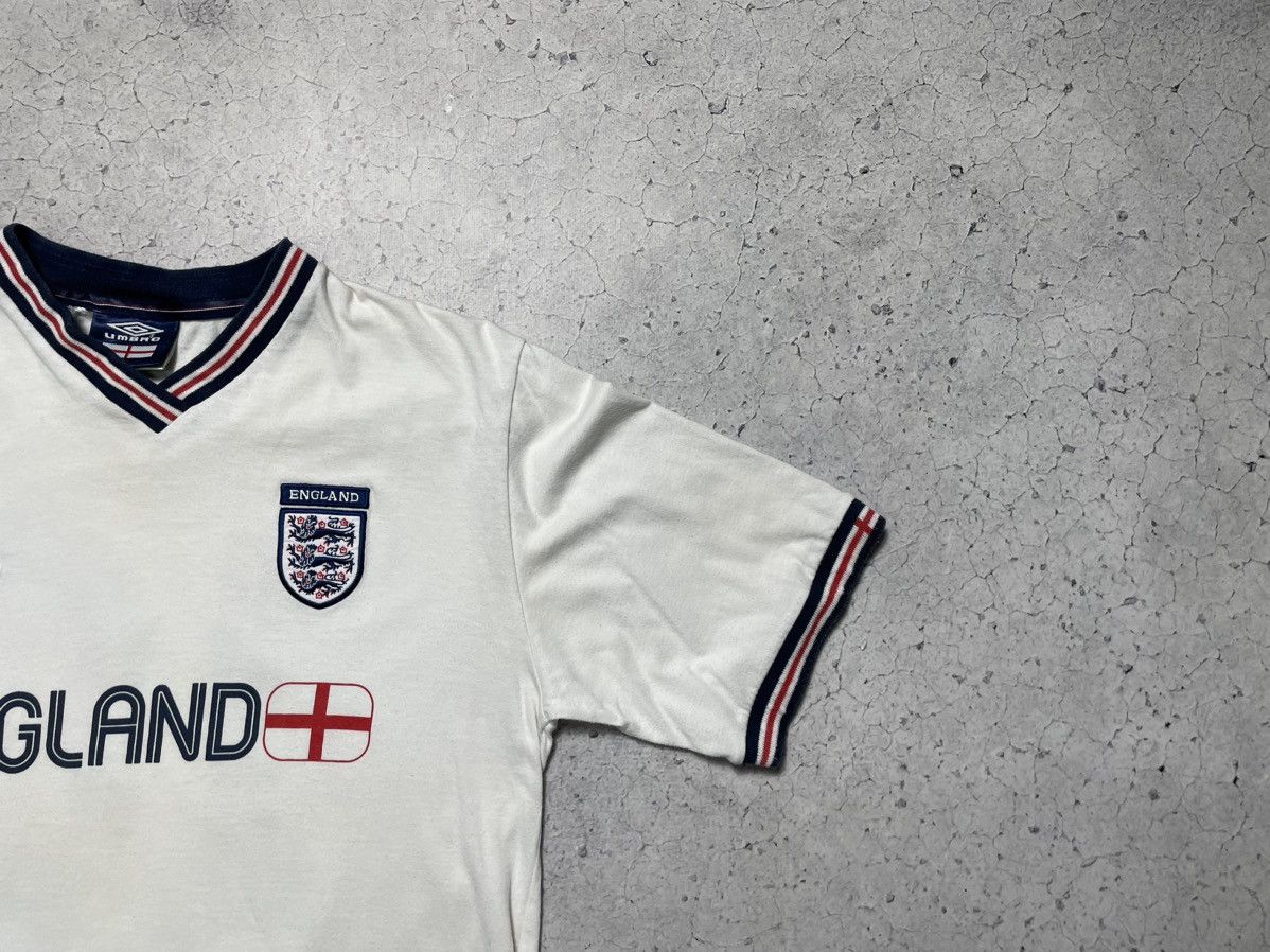 Umbro Vintage T-Shirt 90s Umbro England National Team #10 Big Logo Size US M / EU 48-50 / 2 - 3 Thumbnail