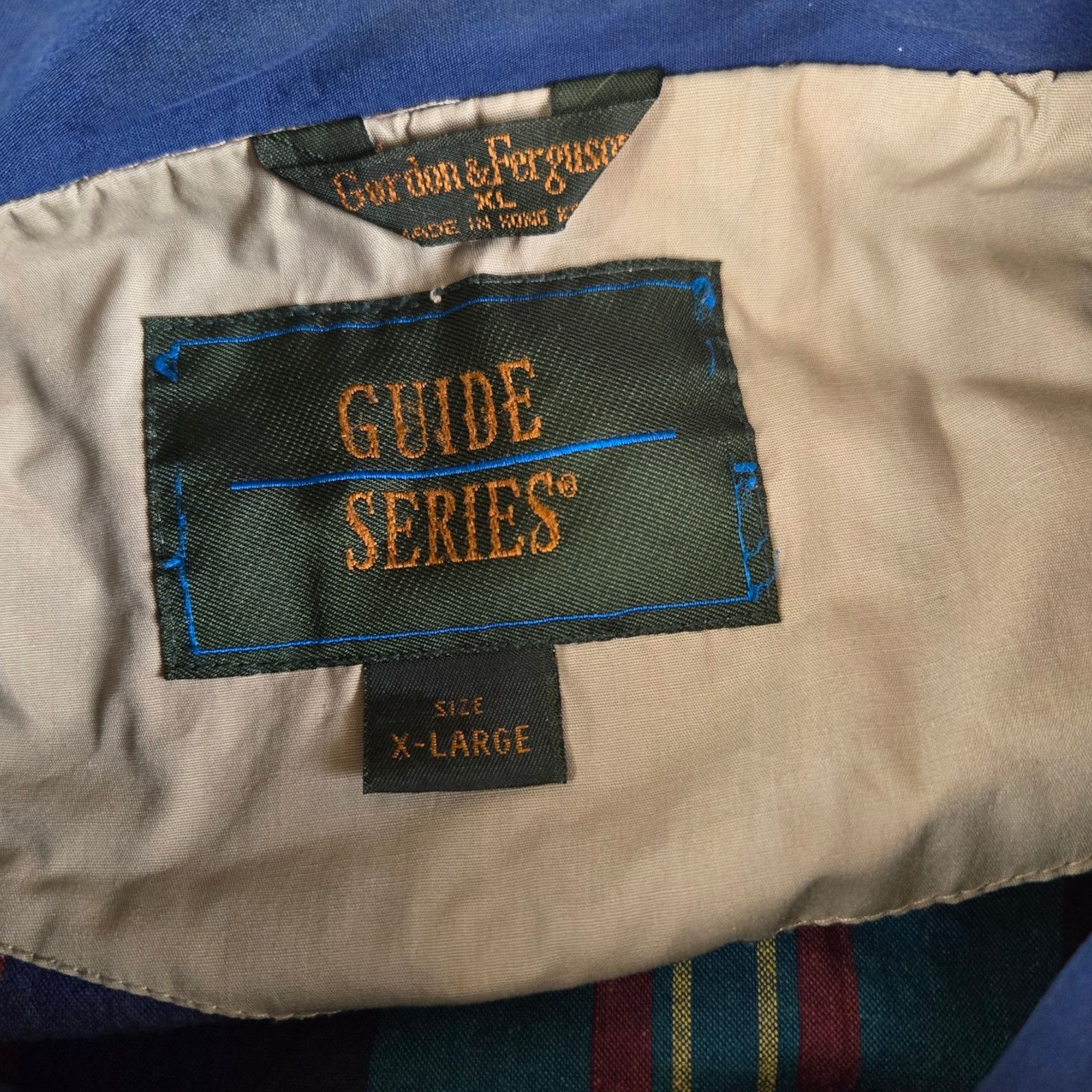 Guide Series 1980s Beige Plaid Lined Canvas Coat Size XL Size US XL / EU 56 / 4 - 8 Thumbnail