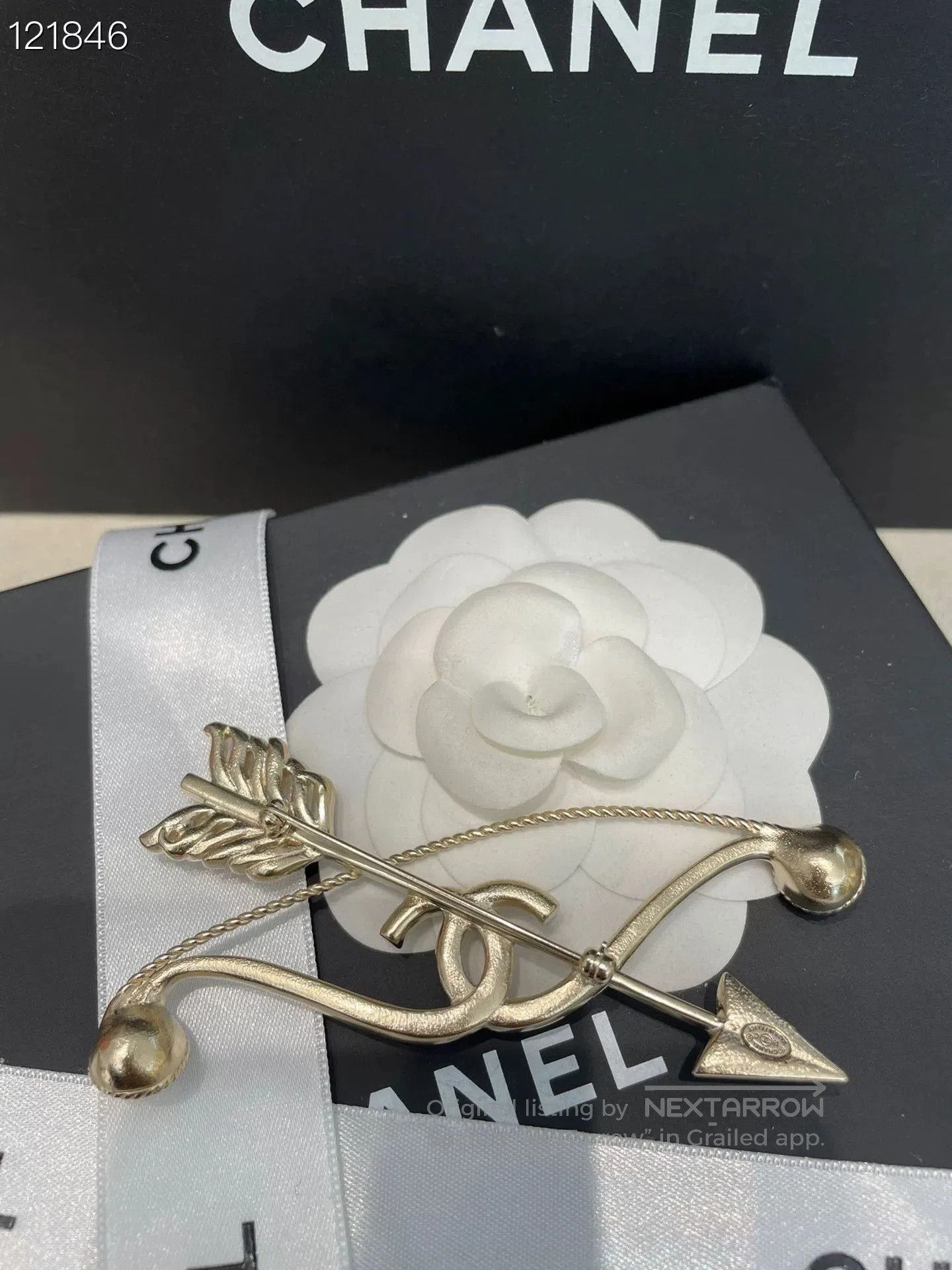 Chanel Chanel Cupid's Arrow Brooch. Size ONE SIZE - 3 Thumbnail