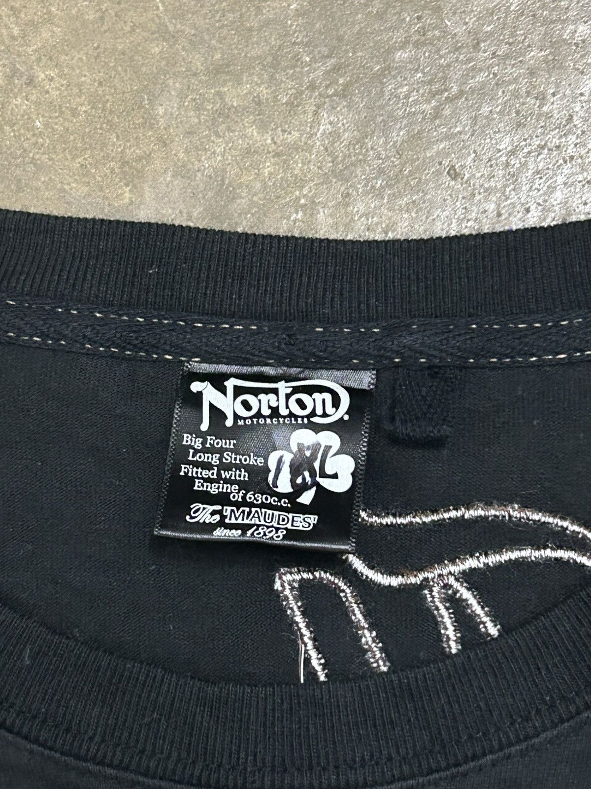 Norton Y2k Norton Motorcycles The Dust Tourist Ride Size US M / EU 48-50 / 2 - 6 Thumbnail