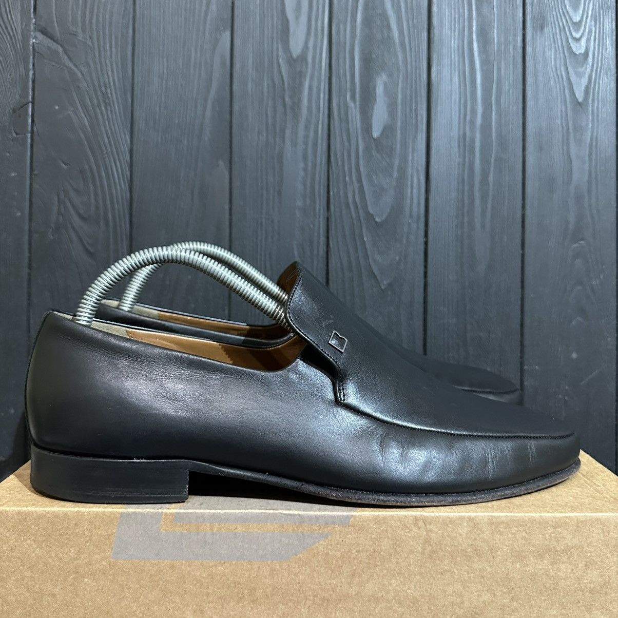 Bally Switzerland Men’s Leather Loafers Size 8.5eu 9.5us