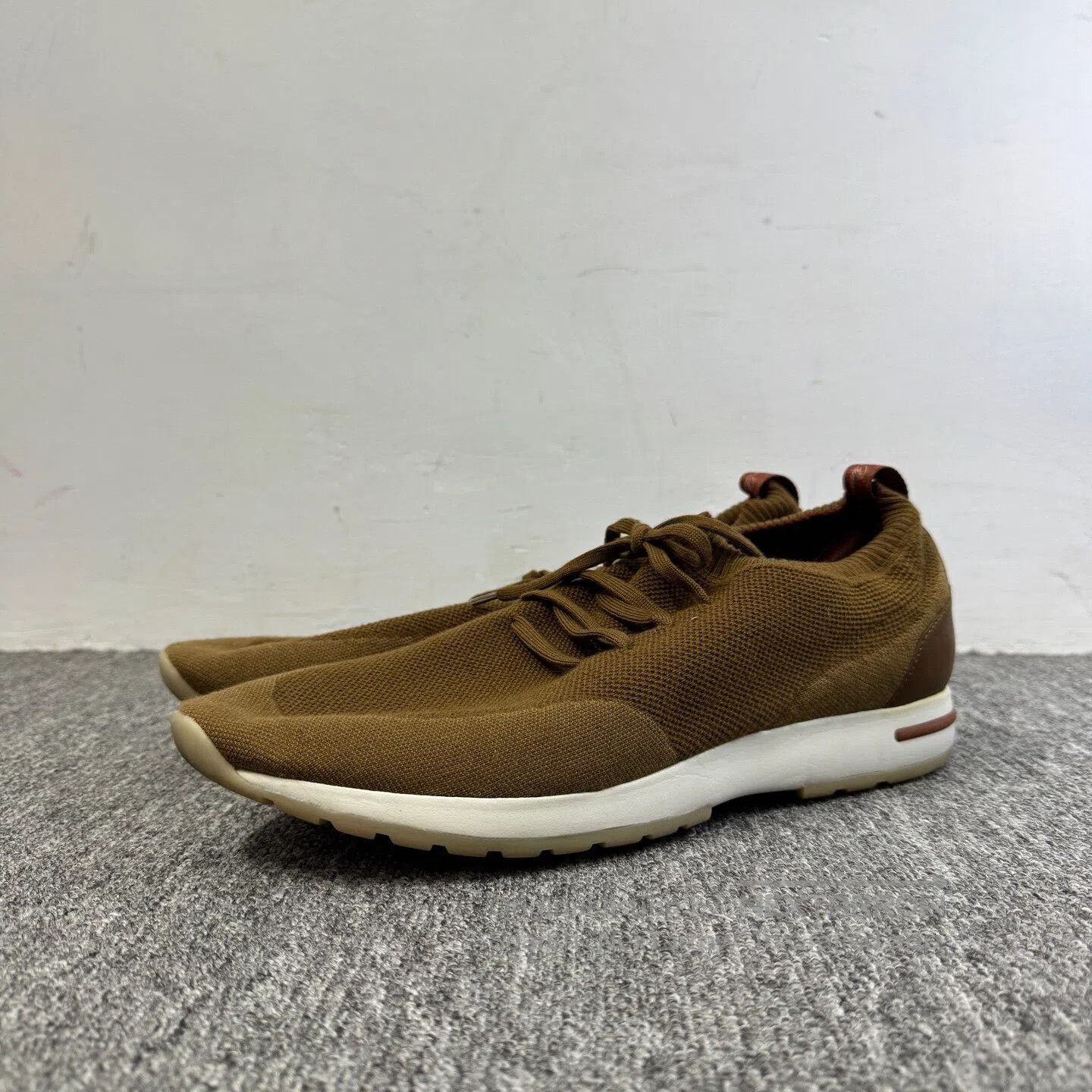 Loro Piana LORO PIANA 360 Lp Flexy Walk Wool Knit Sports Shoes| Size US 14 / EU 47 - 1 Thumbnail