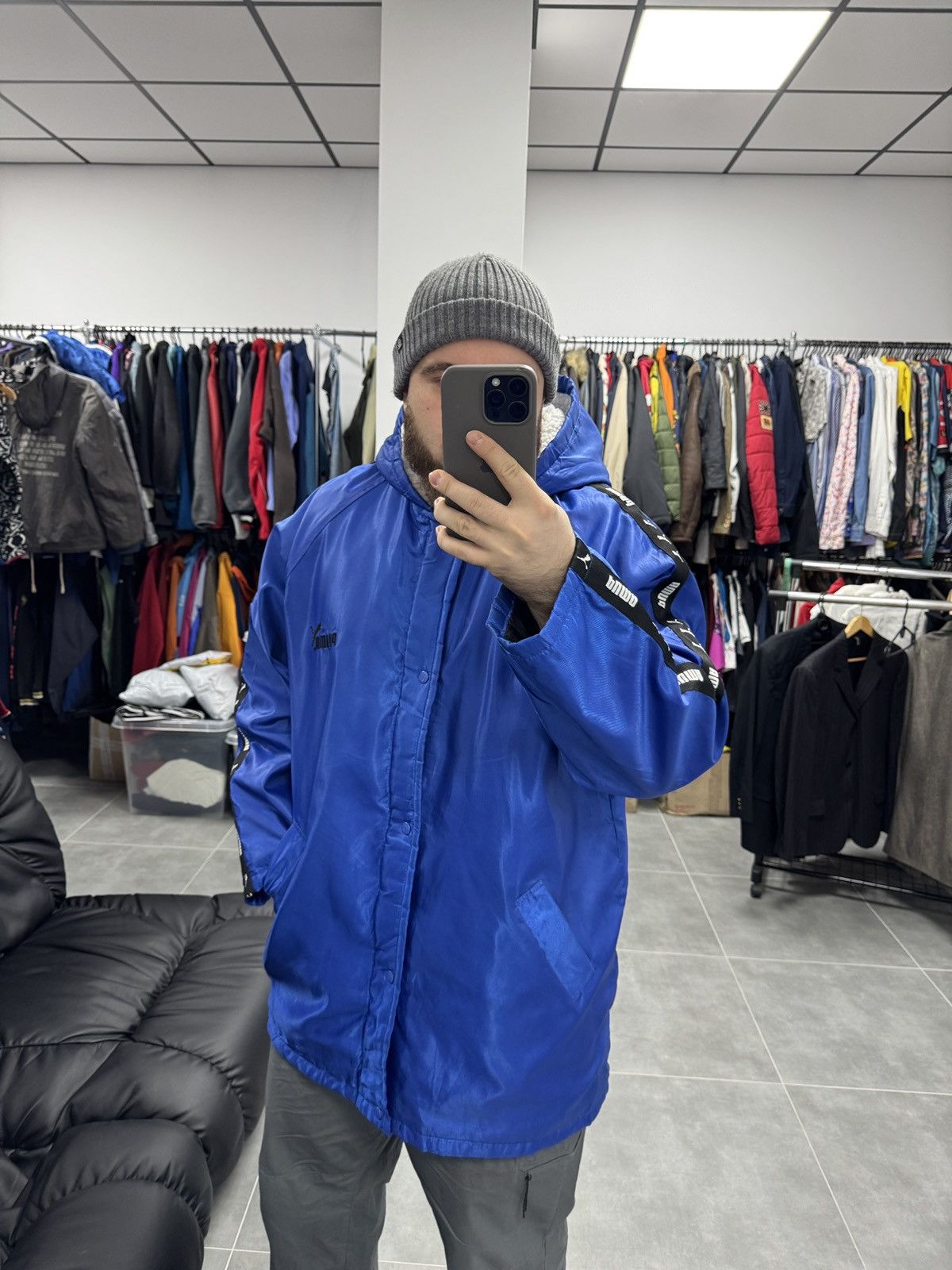 Puma × Vintage Vintage Puma Insulated Jacket Size 100 (L) Size US L / EU 52-54 / 3 - 2 Thumbnail