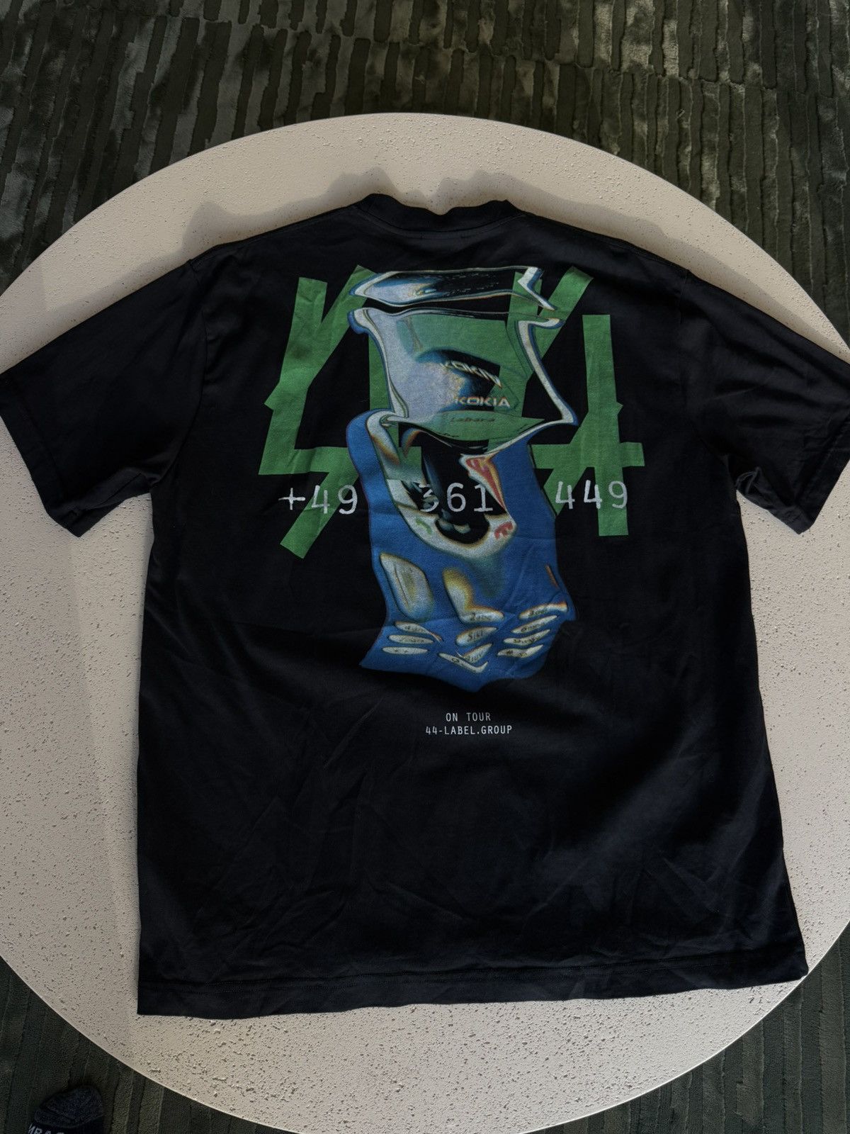 44 LABEL GROUP 44 LABEL GROUP CALL MY AGENT SHIRT NOKIA ON BACK - XL - RARE Size US XL / EU 56 / 4 - 9 Thumbnail
