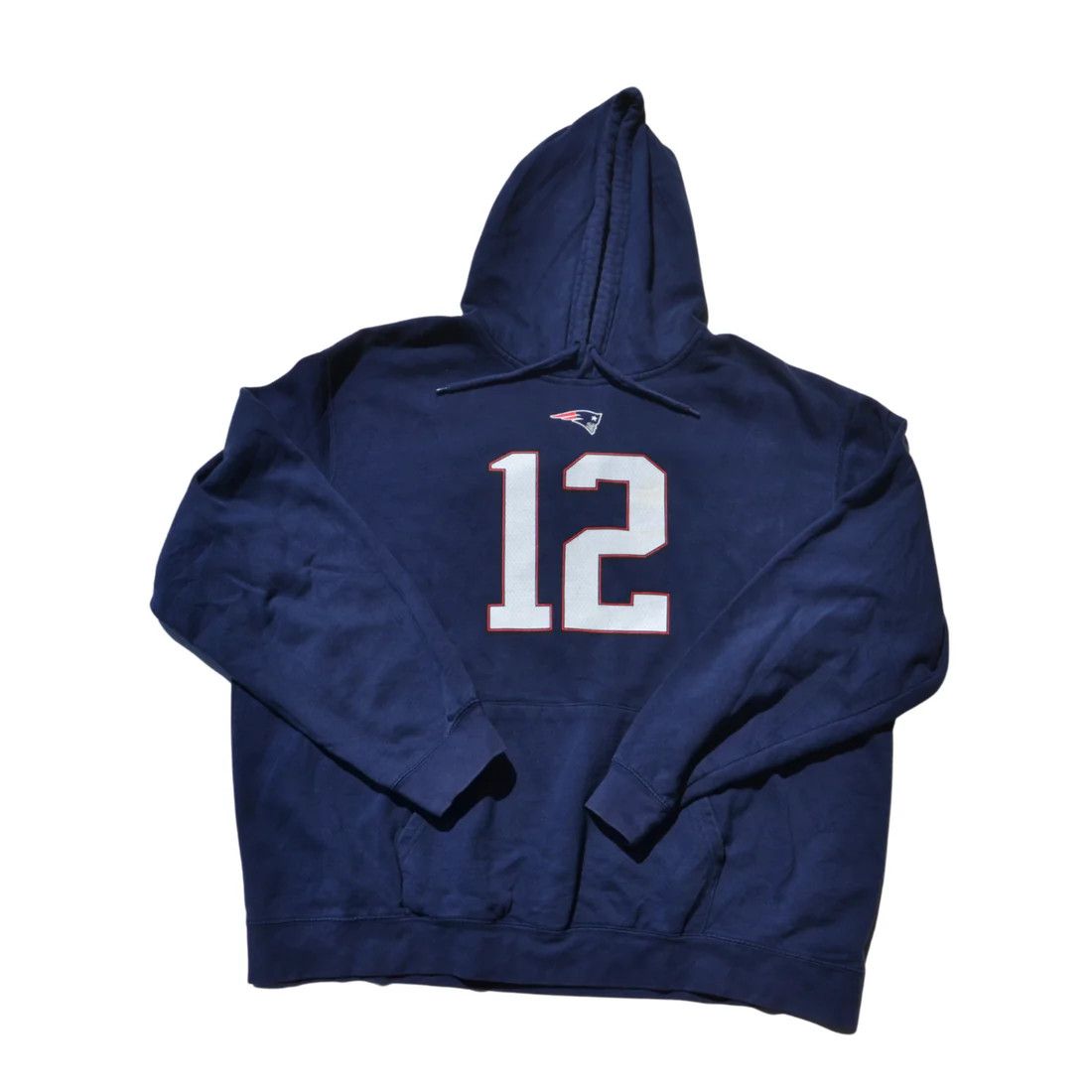 Vintage NFL Tom Brady New England Patriots Hoodie Size US XL / EU 56 / 4 - 1 Thumbnail