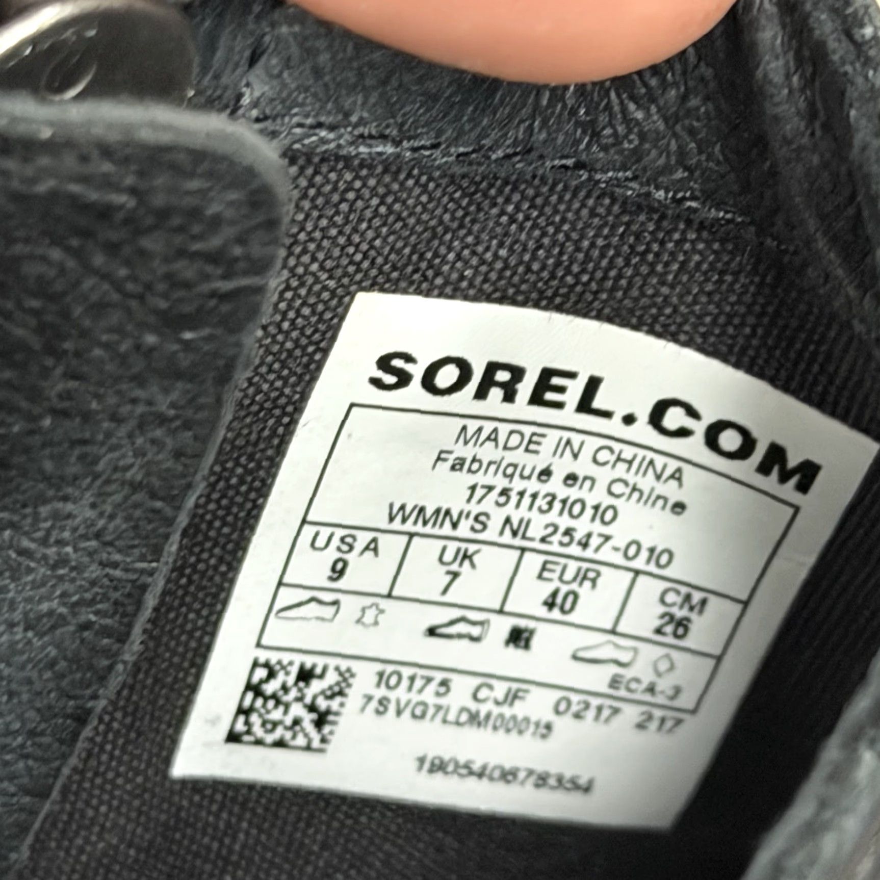 SOREL Sorel Danica Womens Heeled Ankle Boots Size 9 Leather Black NL2547-010 Size US 7 / IT 37 - 4 Thumbnail