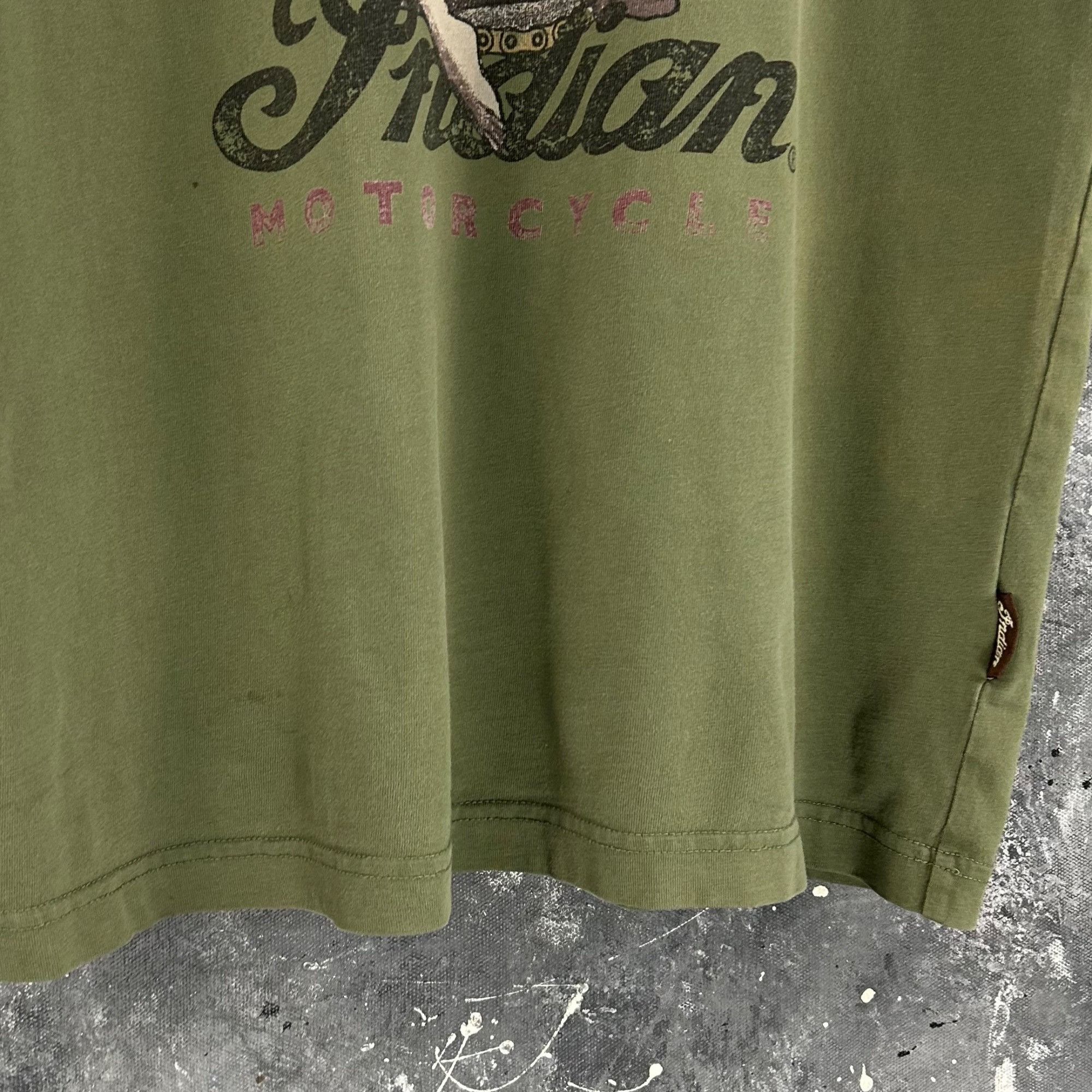 Indian Motorcycle × Vintage Vintage Y2K Indian Motorcycle shirt Size US M / EU 48-50 / 2 - 7 Thumbnail