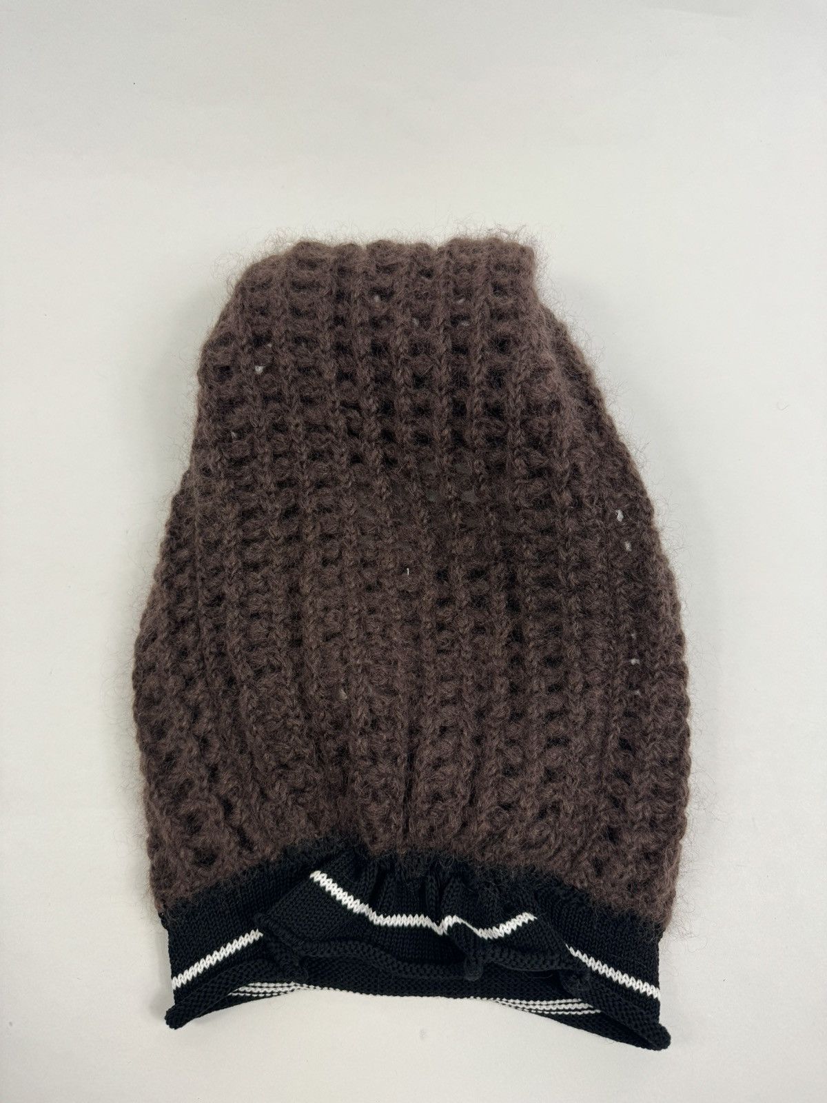 Givenchy BROWN WOOL HORN BALACLAVA Size ONE SIZE - 4 Thumbnail