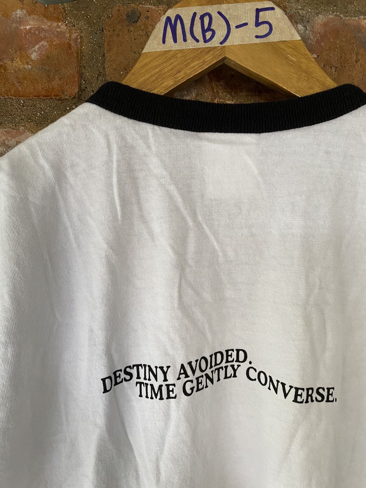 Japanese Brand 2000s Arkand B Japan Poem Sex Kiss illusion graphic Size US M / EU 48-50 / 2 - 9 Thumbnail