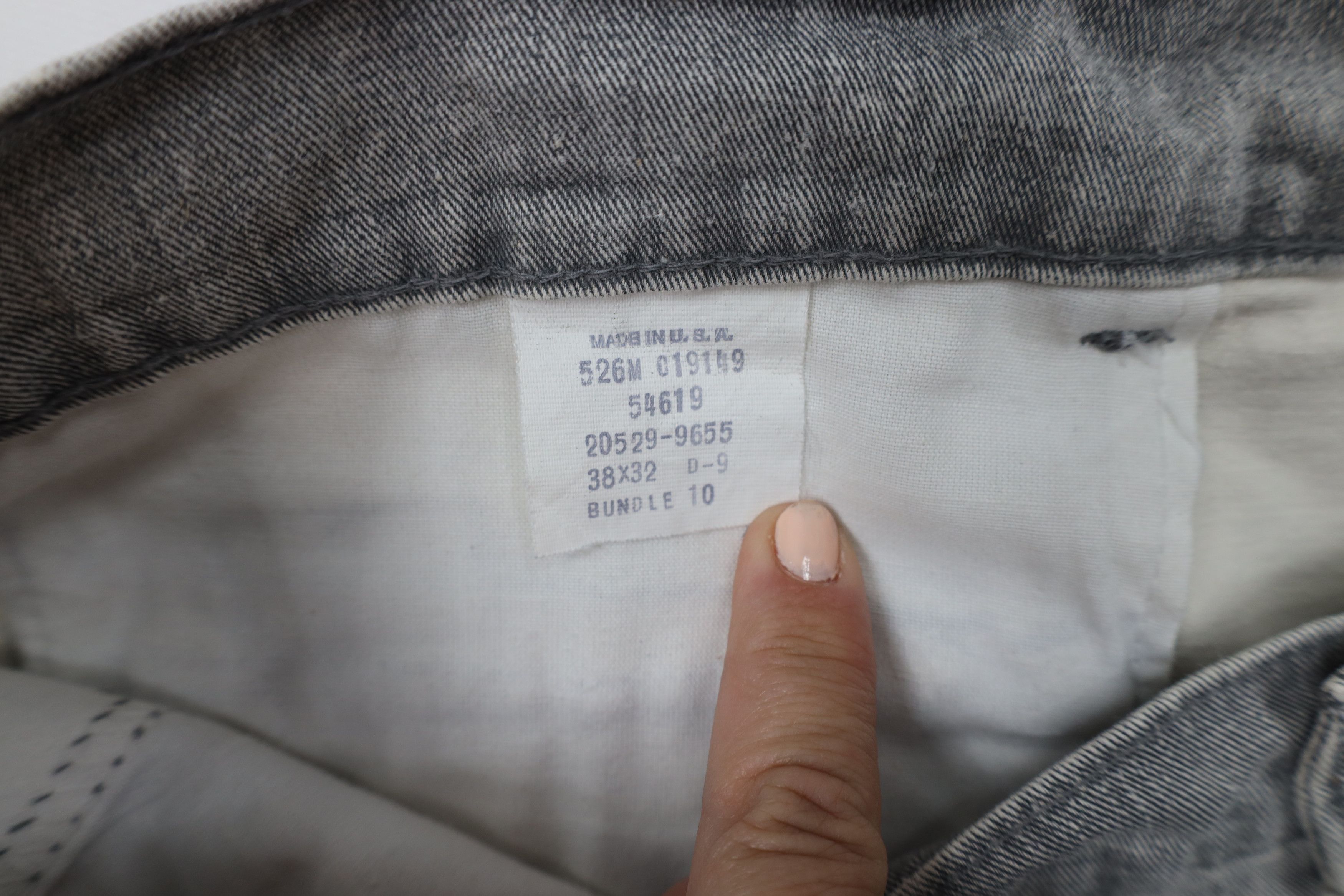 Vintage Vintage 90s Streetwear Relaxed Fit Wide Leg Jeans USA Size US 38 / EU 54 - 7 Thumbnail