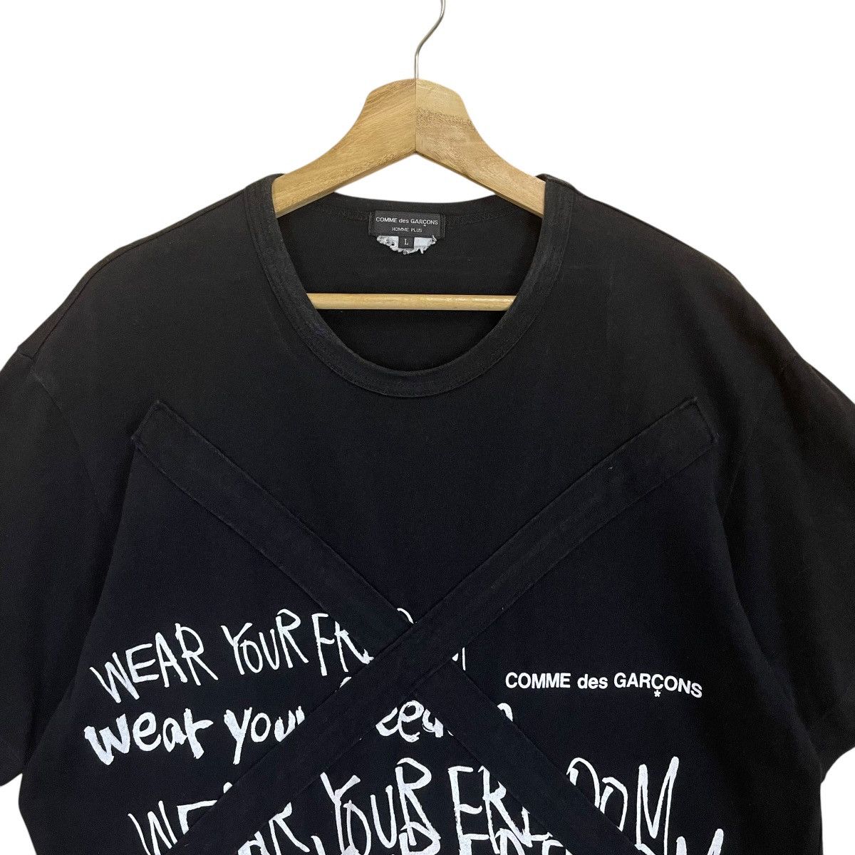 Comme des Garcons Homme Plus COMME des GARÇONS Homme Plus Shortsleeve Tees Size US L / EU 52-54 / 3 - 4 Thumbnail