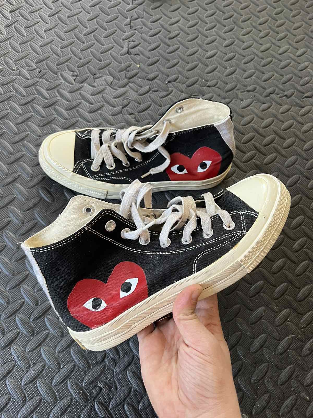 Comme des Garcons Comme des garcons cdg play converse chuck Taylor Size US 7 / EU 40 - 2 Thumbnail