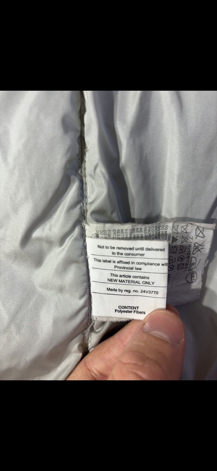 Prada Prada Silver Astro Moto Puffer Coat Size US M / EU 48-50 / 2 - 22 Thumbnail