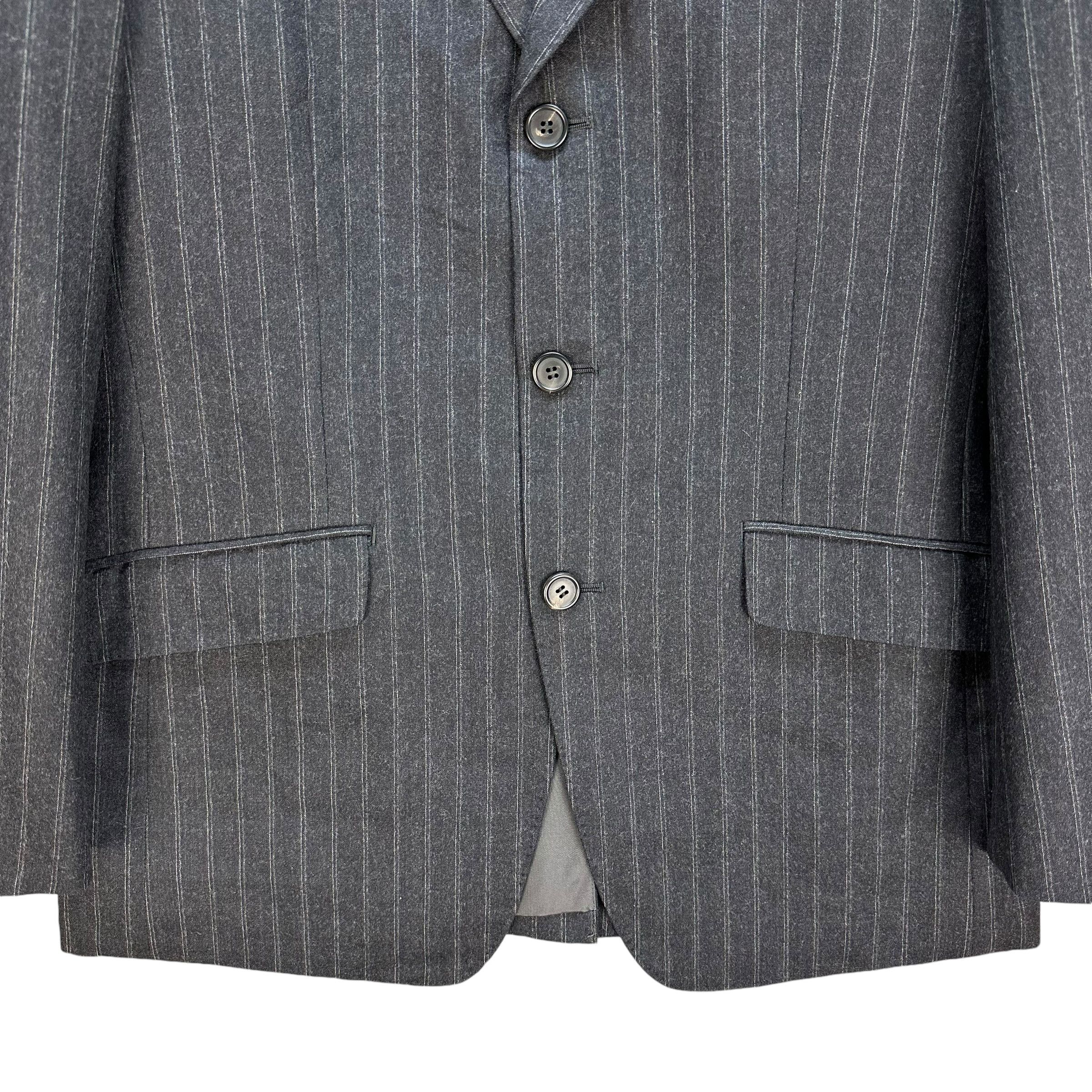 Margaret Howell MARGARET HOWELL Striped Suit Jacket Wool Blazer #A60-1374 Size US M / EU 48-50 / 2 - 3 Thumbnail