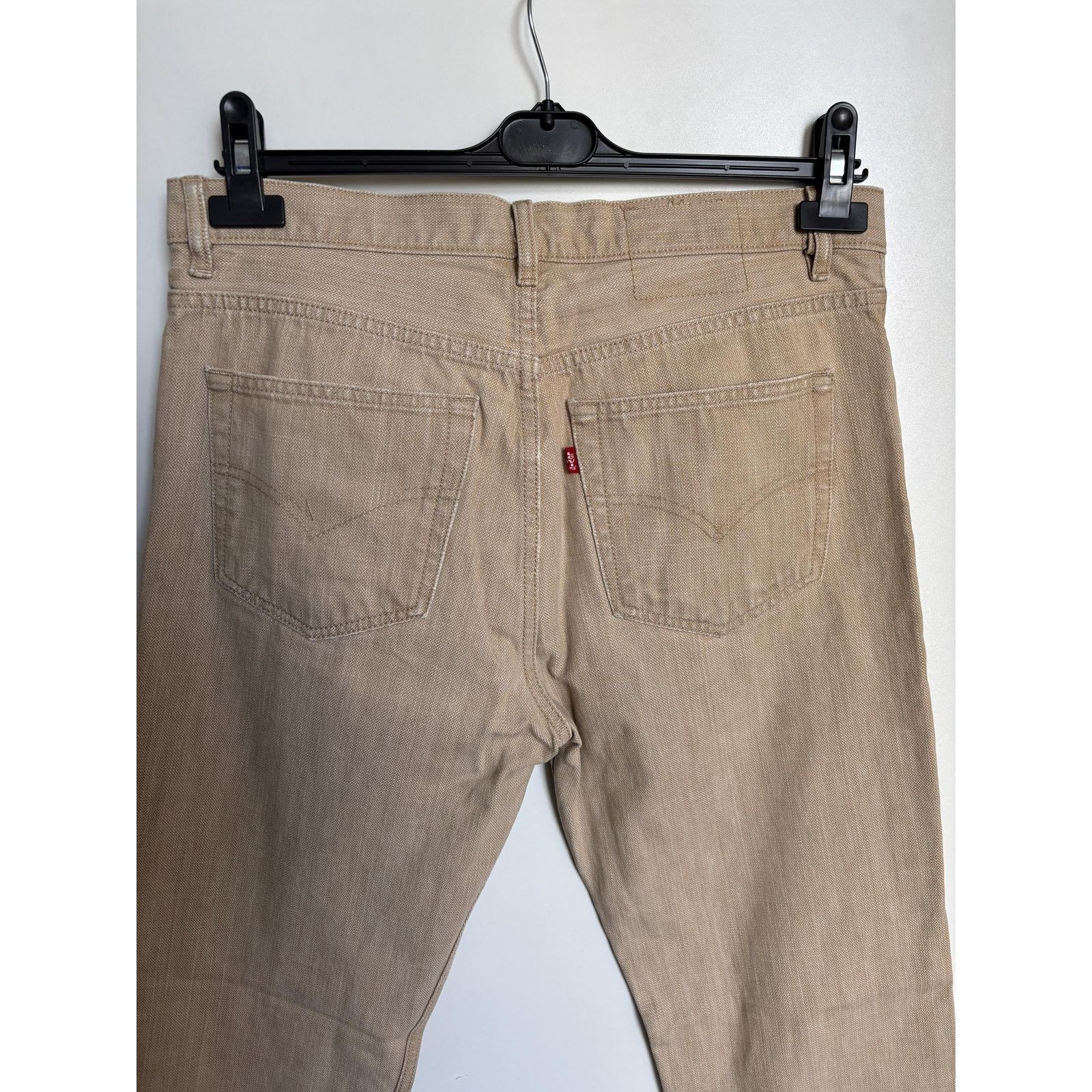 Levi's × Levi's Vintage Clothing × Vintage Levi’s 501 USA W34 L32 Beige 90s Button Fly 100% Cotton Jean Size US 34 / EU 50 - 7 Thumbnail