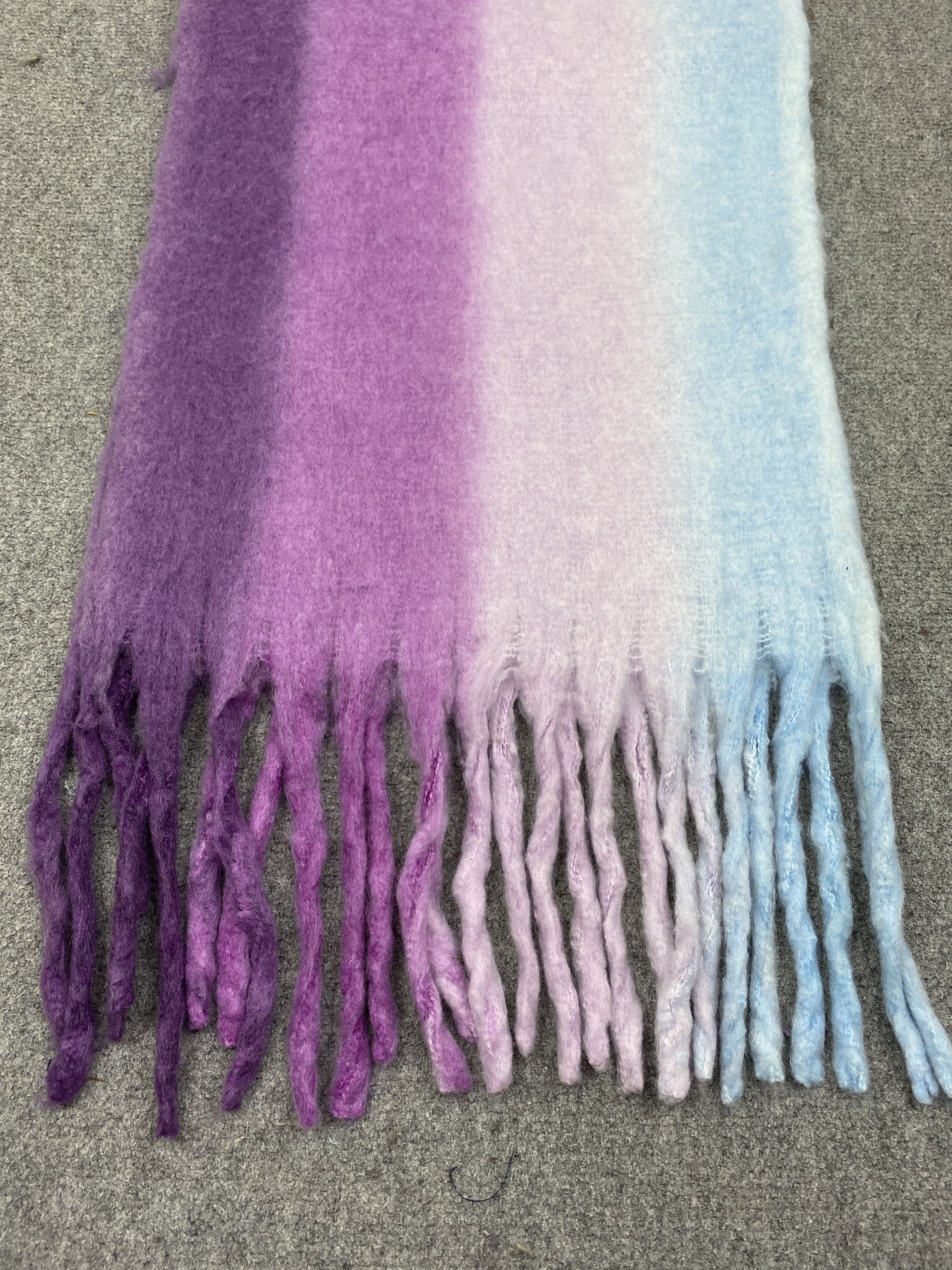 Japanese Brand Japanese Brand Mohair Scarf / Muffler / Neckwear - SC0297 Size ONE SIZE - 5 Thumbnail