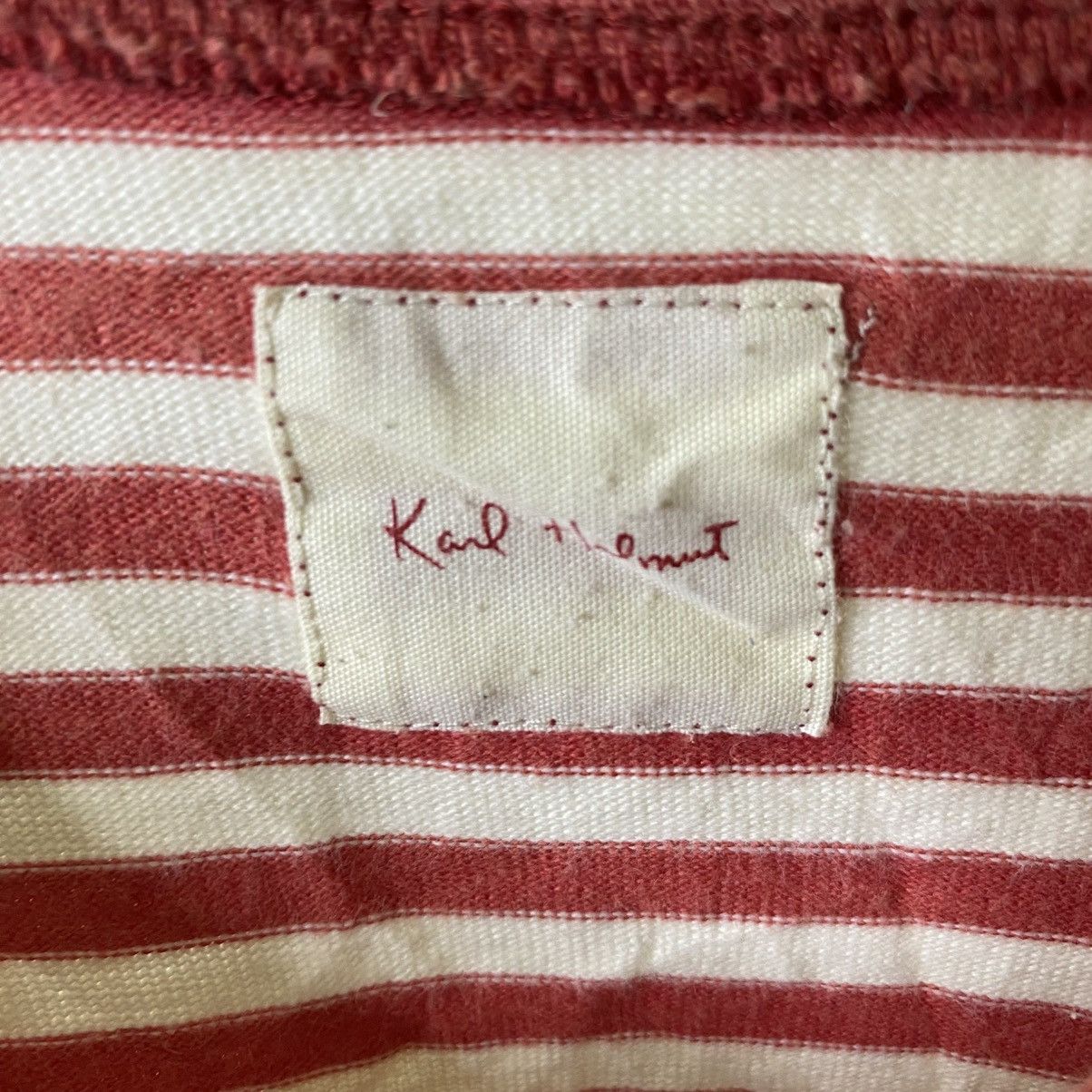Karl Helmut Karl Helmut Stripes LS T Shirt Kurt Cobain Grunge Punk Style Size US L / EU 52-54 / 3 - 3 Thumbnail