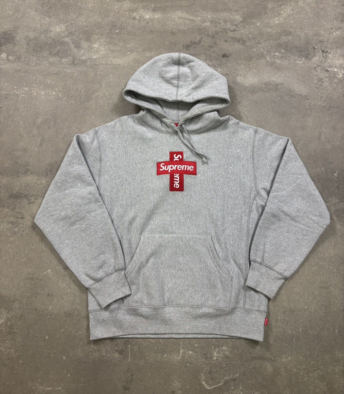 Supreme Supreme Cross Box Logo Hoodie Size US L / EU 52-54 / 3 - 1 Thumbnail