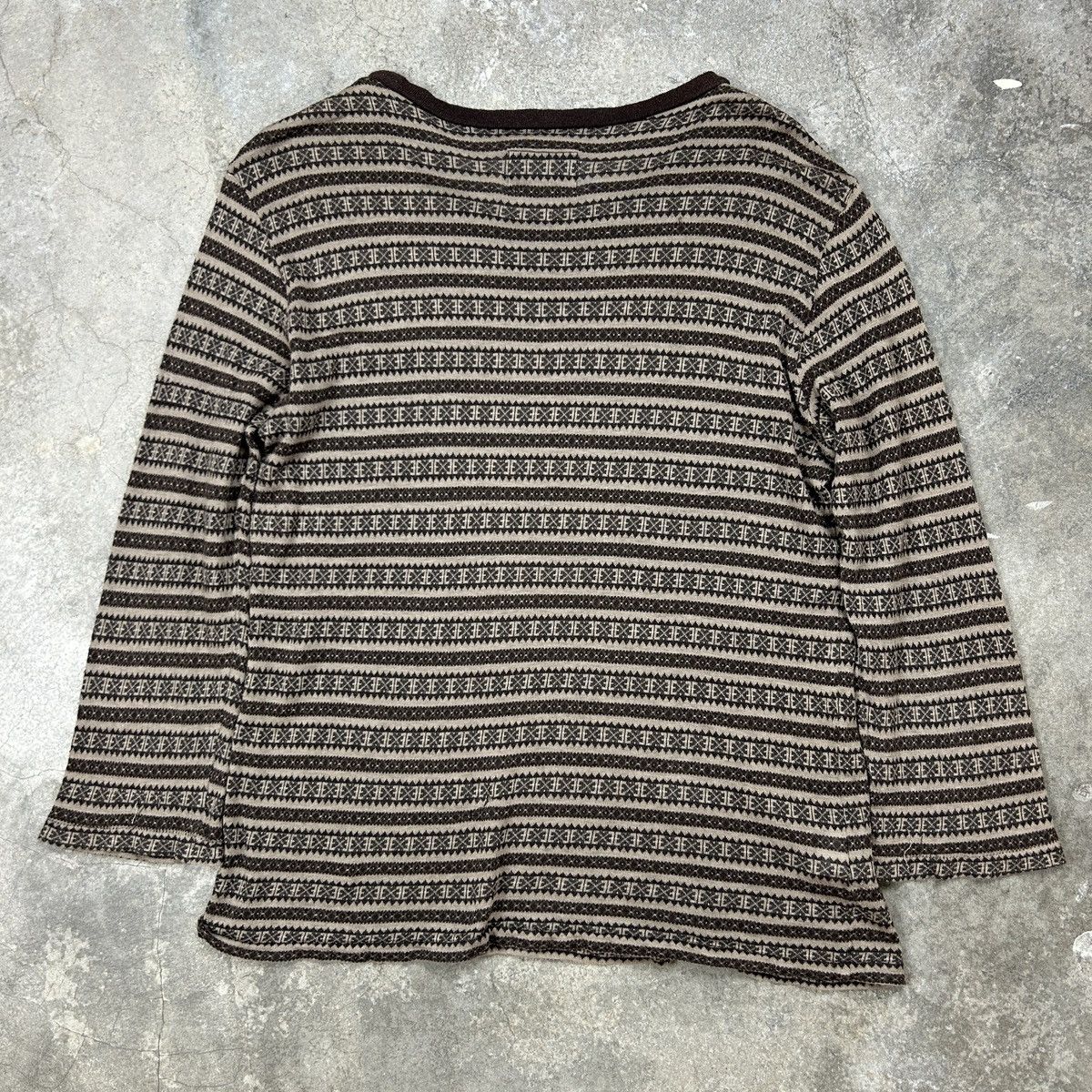 Japanese Brand × Number (N)ine 1990s Number (N)ine - Brown Top Size US M / EU 48-50 / 2 - 9 Thumbnail