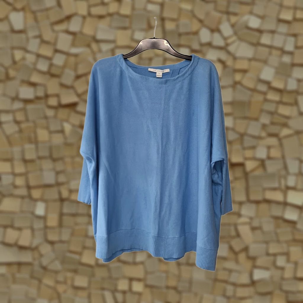 Diane von Furstenberg Diane von Furstenberg Jumper Womens Small Wool Cashmere Relaxed Pullover Long Sleeve Round Neck Knit Shirt/Top V-Neck not allowed; keep to original: Size S / US 4 / IT 40 - 1 Thumbnail