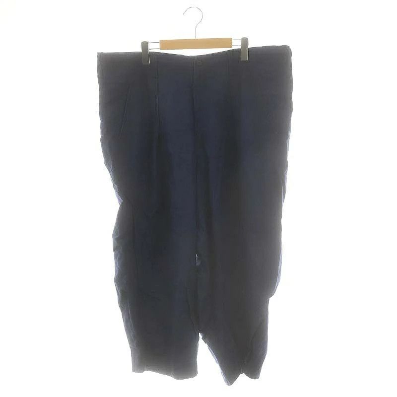 Yohji Yamamoto Yohji Yamamoto POUR HOMME INDIGO L S-BIG TUCK PANTS Size US 40 / EU 56 - 1 Thumbnail