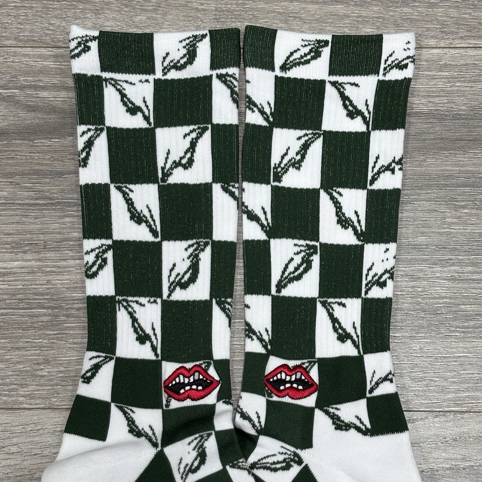 Chrome Hearts Chrome Hearts Matty Boy 99 Eye Socks ' Green ' | NEW! Size ONE SIZE - 6 Thumbnail