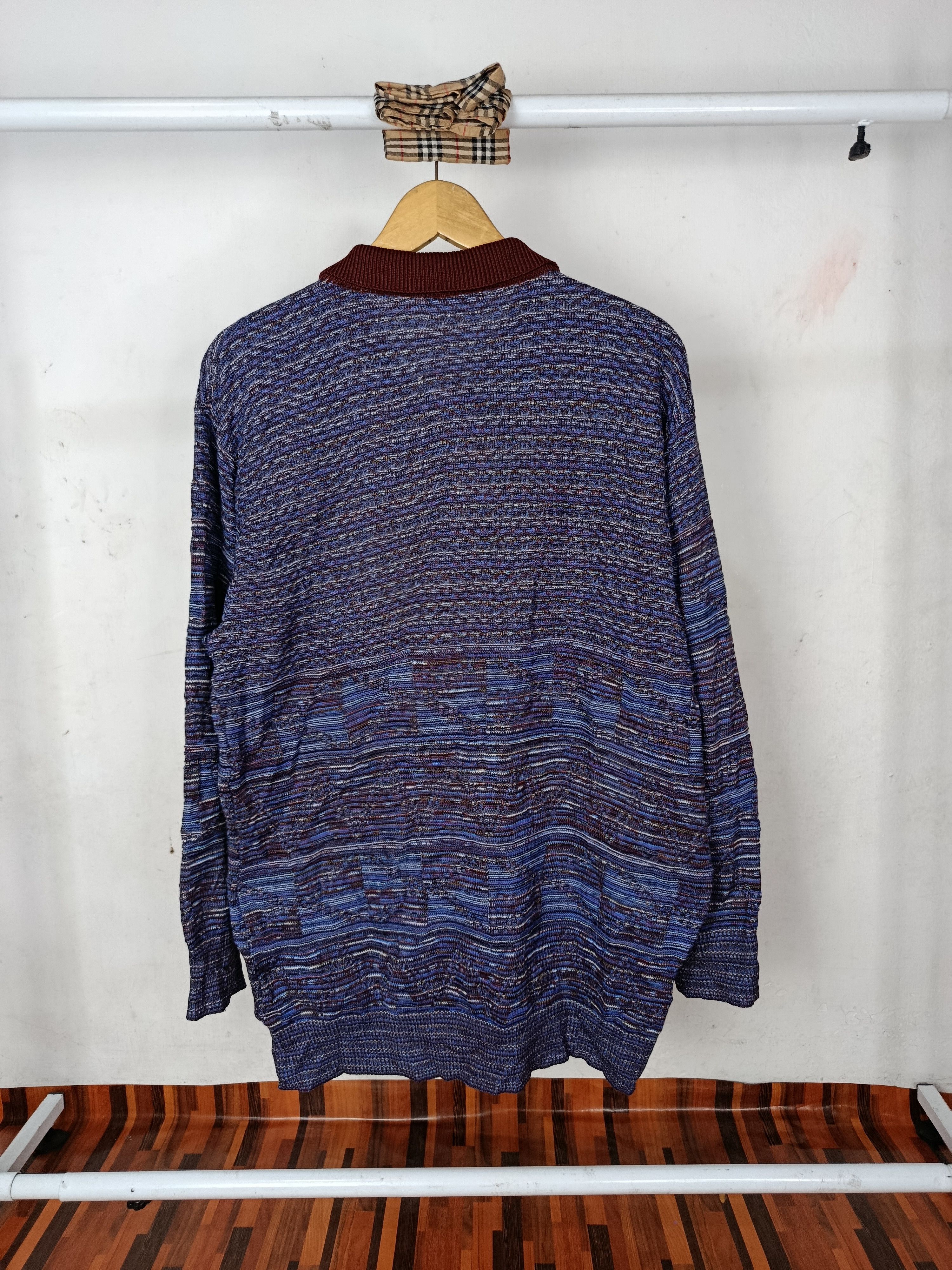 Alfred Dunhill Vintage Alfred Dunhill 3D Knitwear Long sleeve Size US L / EU 52-54 / 3 - 6 Thumbnail