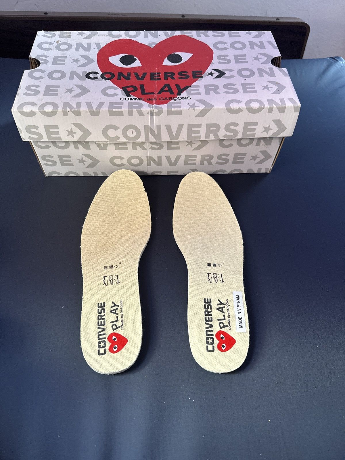 Comme des Garcons PLAY × Converse Converse x PLAY Comme des Garçons Chuck 70 Size US 7 / EU 40 - 5 Thumbnail