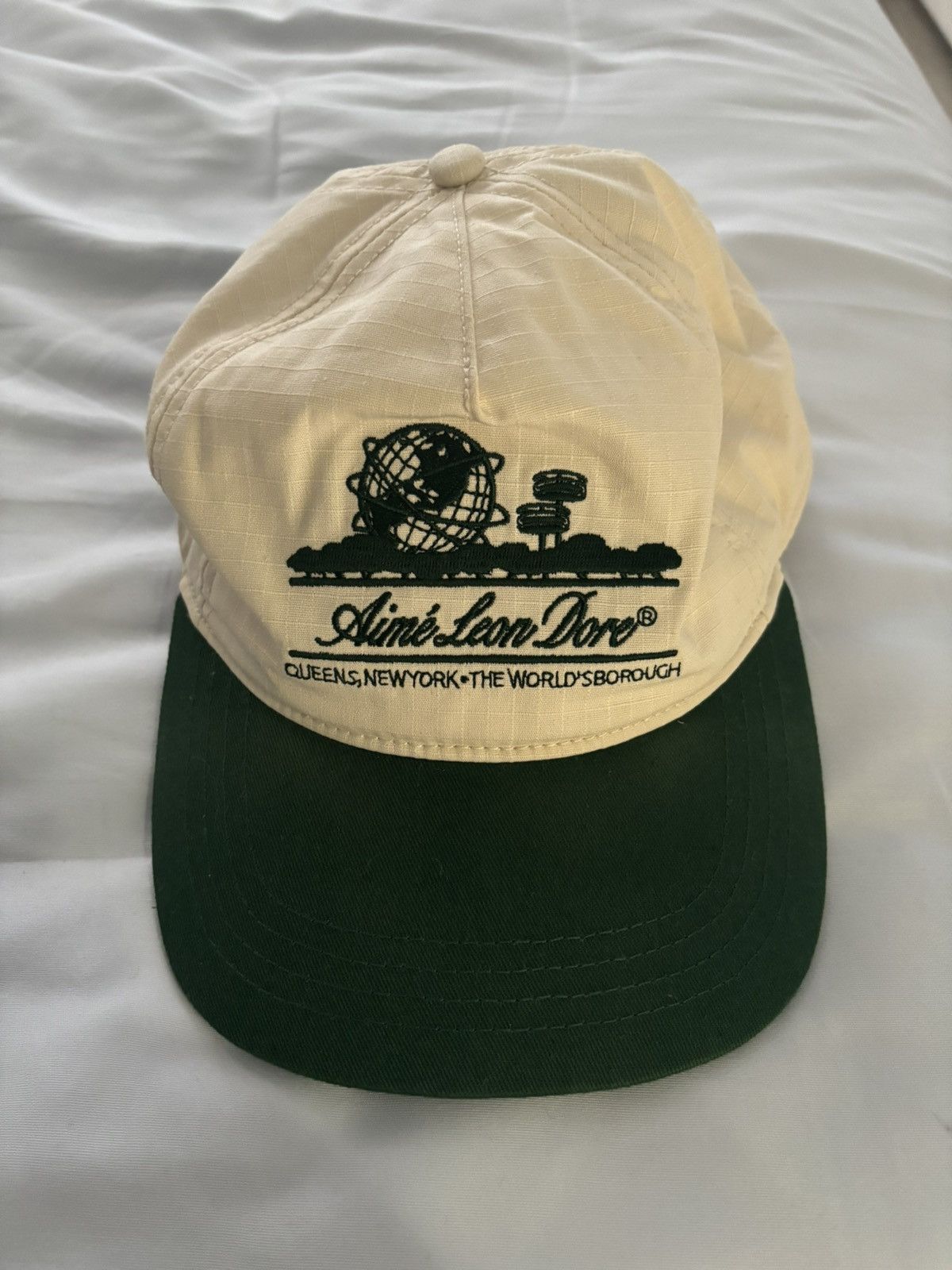 未使用 Aimé Leon Dore ユニスフィアハット クリーム キャップ エメ レオン ドレ ユニスフィアハット クリーム メンズ - SS22 - JP