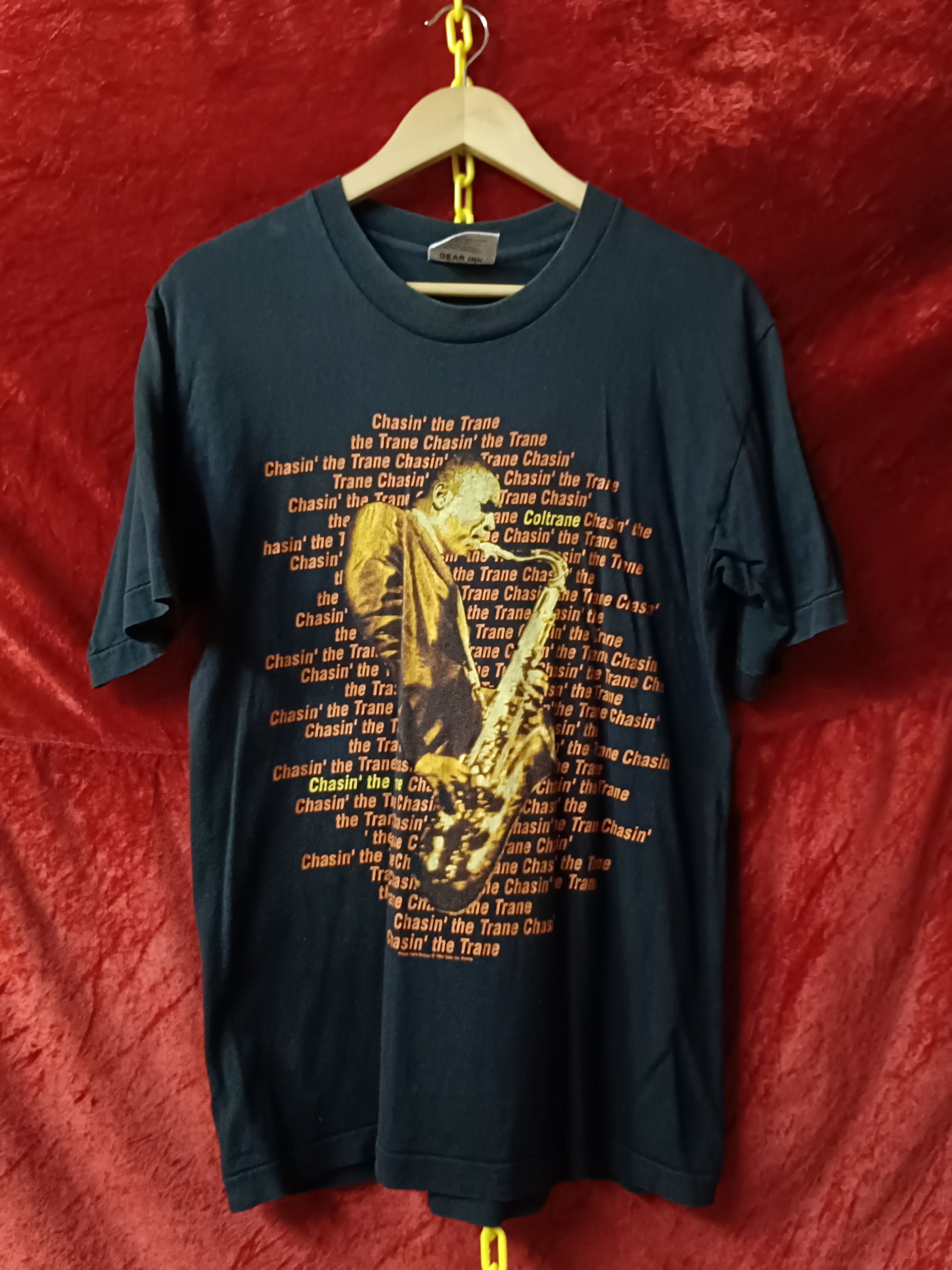 Band Tees 90s American Jazz Saxophonist John Coltrane Tee Size US M / EU 48-50 / 2 - 2 Thumbnail