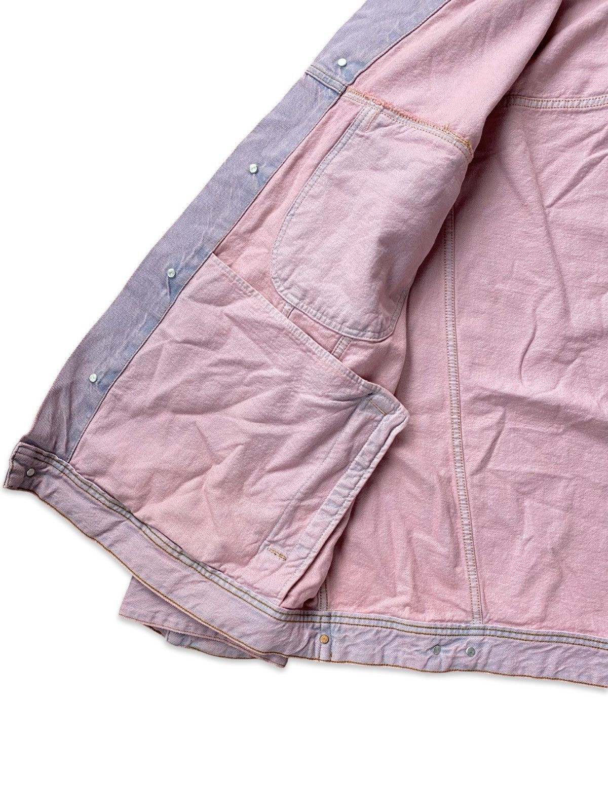 Acne Studios Acne Studios Pink Bla Konst Denim 2000 Jacket Size US L / EU 52-54 / 3 - 9 Thumbnail