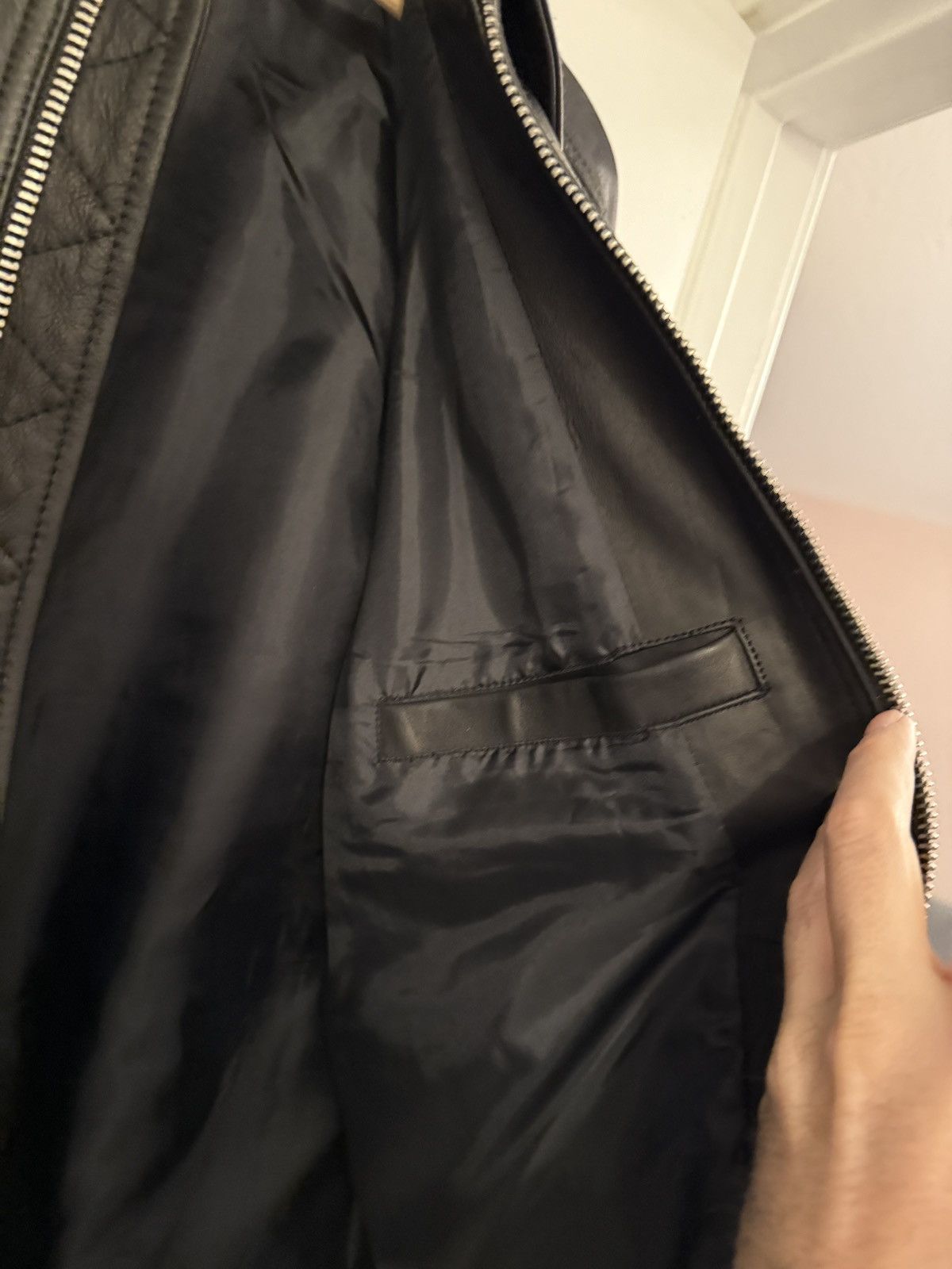 Madewell Madewell Leather Bomber Size US L / EU 52-54 / 3 - 3 Thumbnail