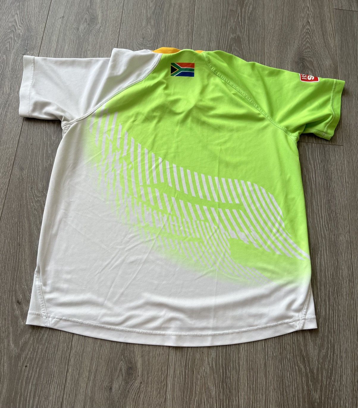 Asics Asics South Africa Rugby Jersey Shirt Vintage Size US XL / EU 56 / 4 - 14 Thumbnail