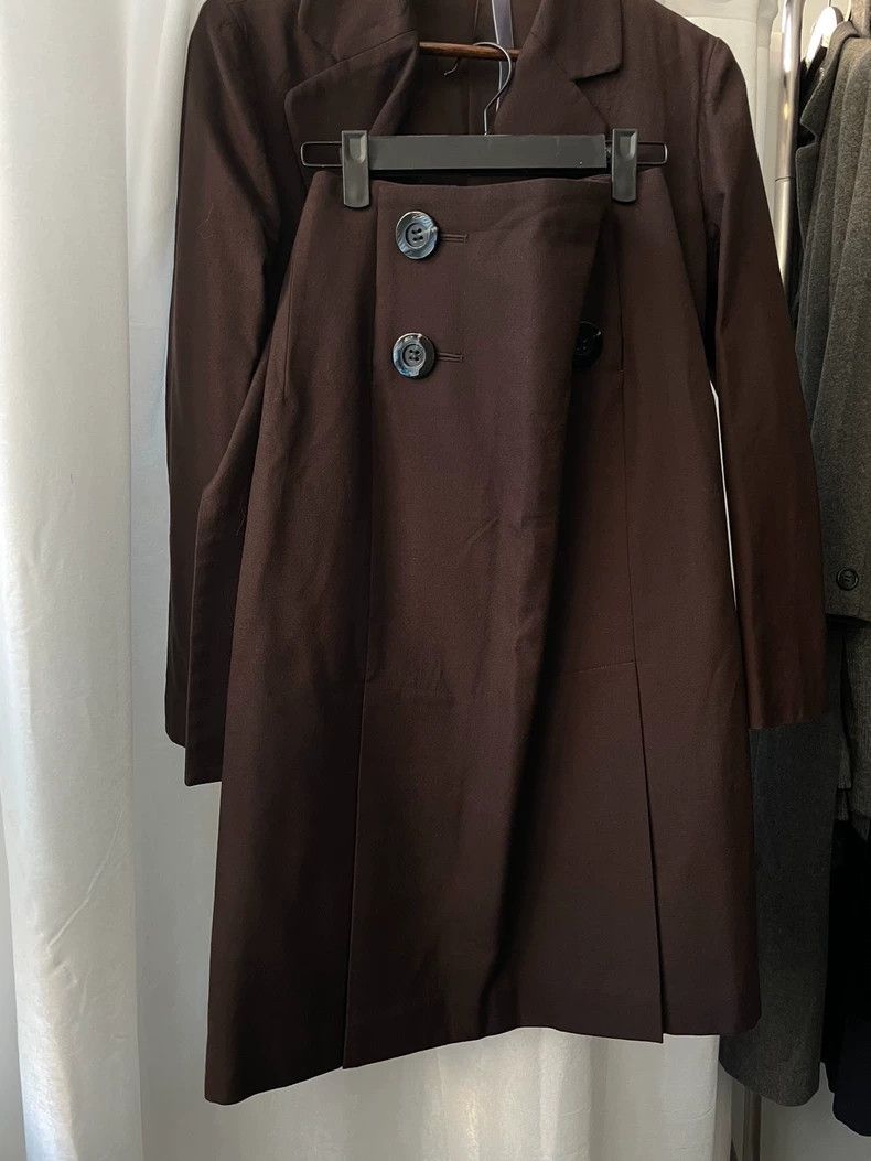 Yohji Yamamoto yohji Yamamoto size 1 05AW Wool Women's Three-Piece Jacket Size S / US 4 / IT 40 - 6 Thumbnail