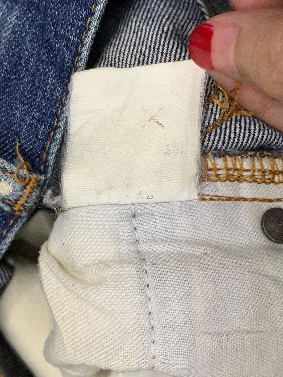 If Six Was Nine × Japanese Brand Vintage Japanese Brand Blue Wash Distressed Flare Jeans Size US 32 / EU 48 - 12 Thumbnail