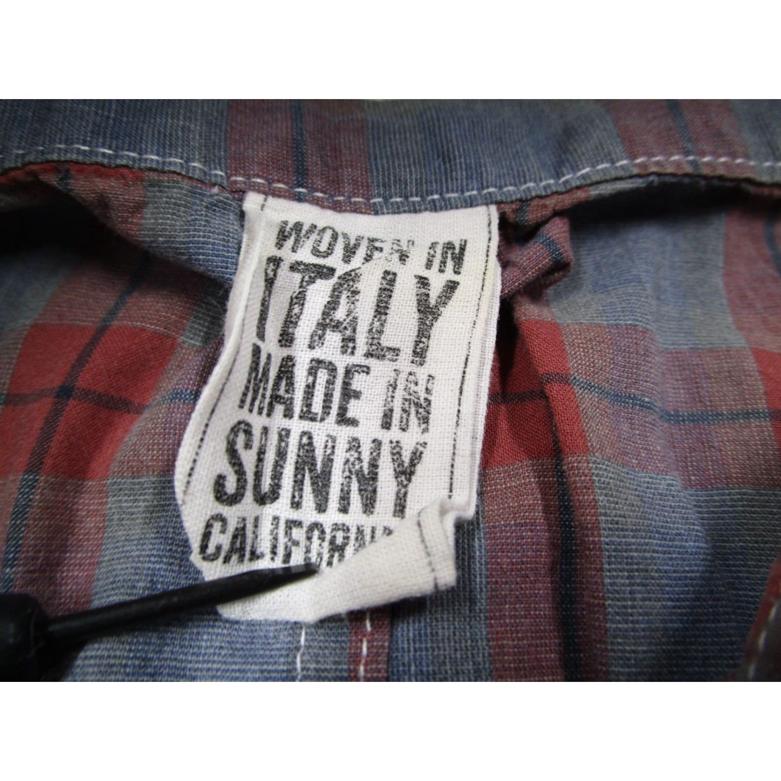 Frank & Eileen Frank & Eileen Shirt Women Small Blue Check Knit Button Up Made in USA Size S / US 4 / IT 40 - 3 Thumbnail
