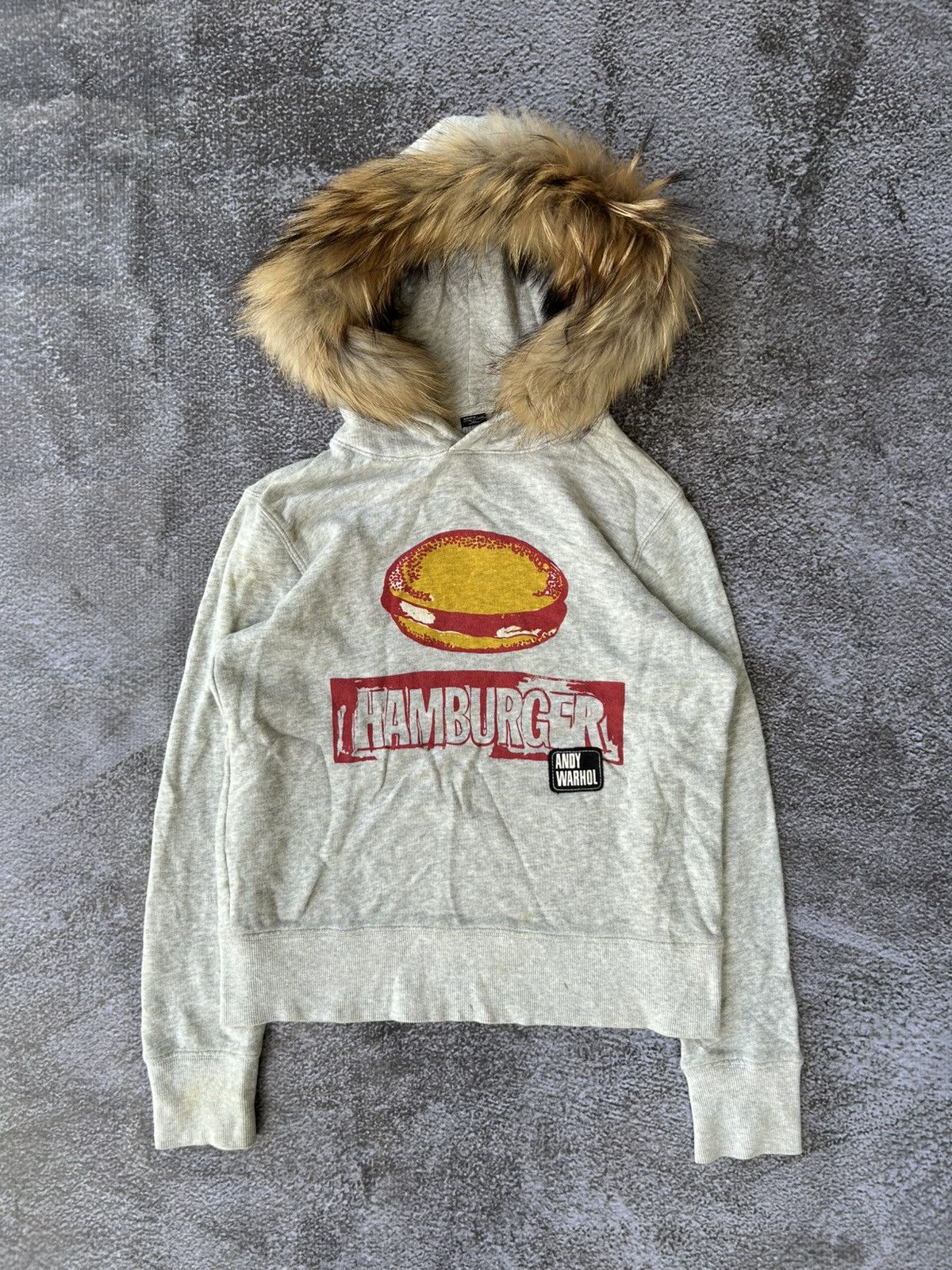 Andy Warhol × Uniqlo Uniq x andy warhol hamburger fur hoodie Size US S / EU 44-46 / 1 - 1 Thumbnail
