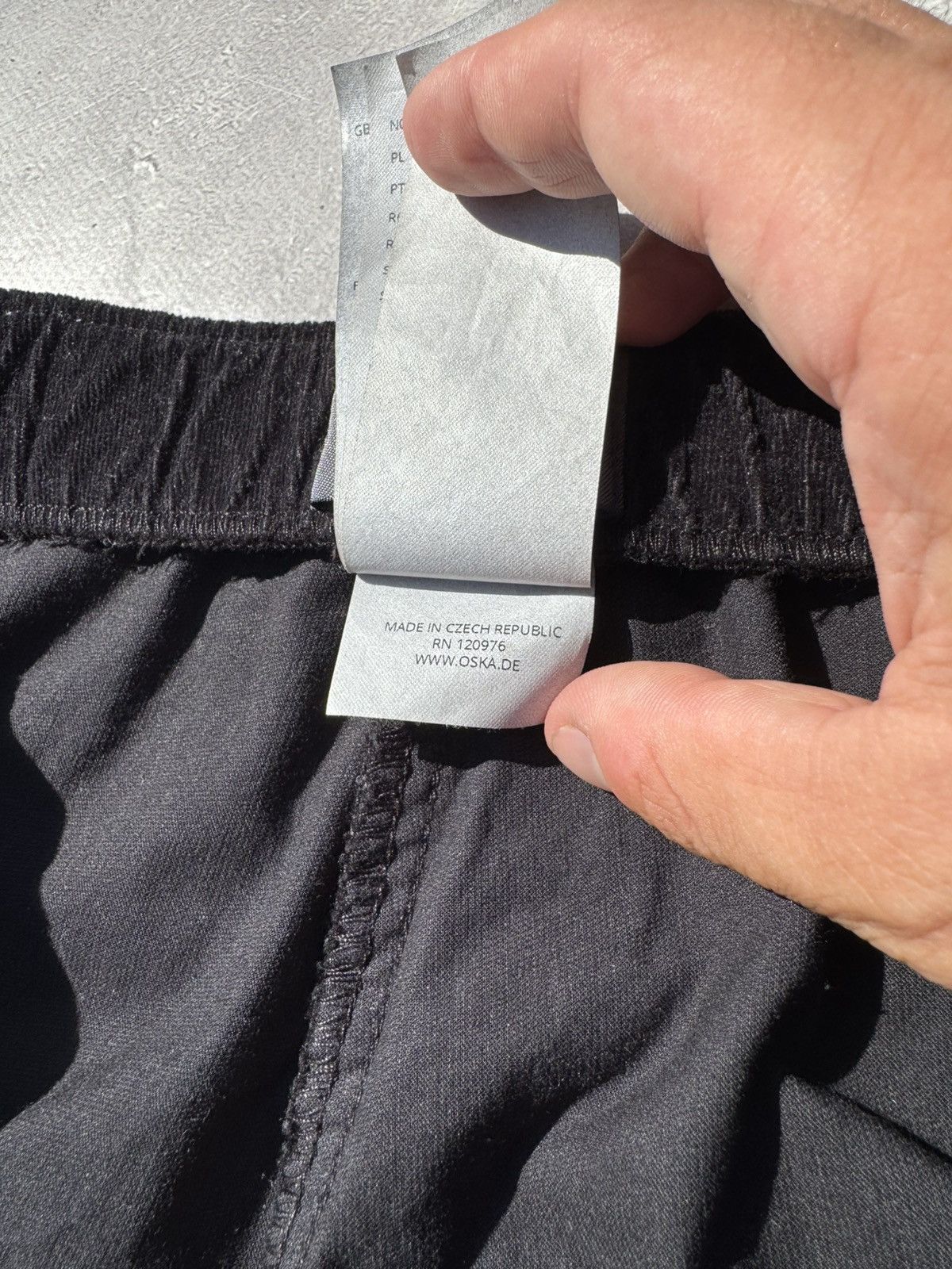 OSKA OSKA Corduroy Black Baggy Pants Size 4 Size 36" / US 14 / IT 50 - 9 Thumbnail