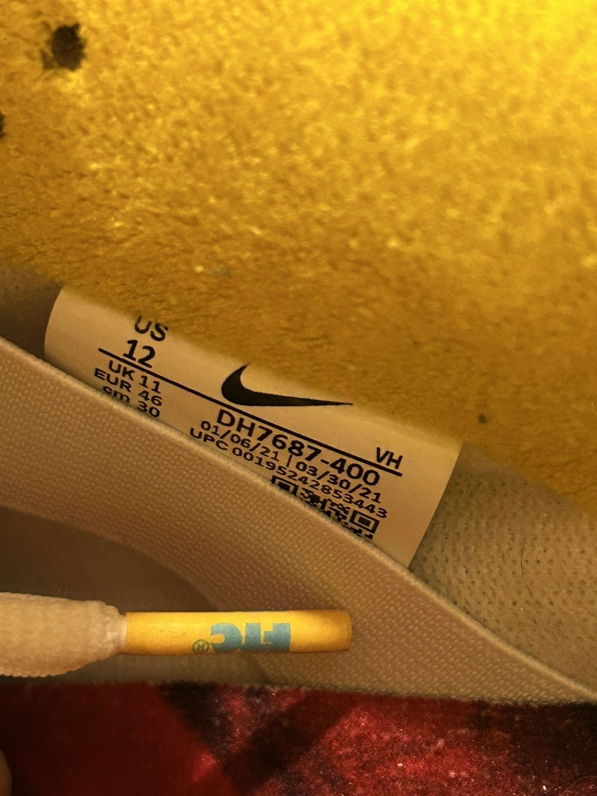 FTC × Nike Nike SB Dunk Low FTC Lagoon Pulse Size US 12 / EU 45 - 5 Thumbnail