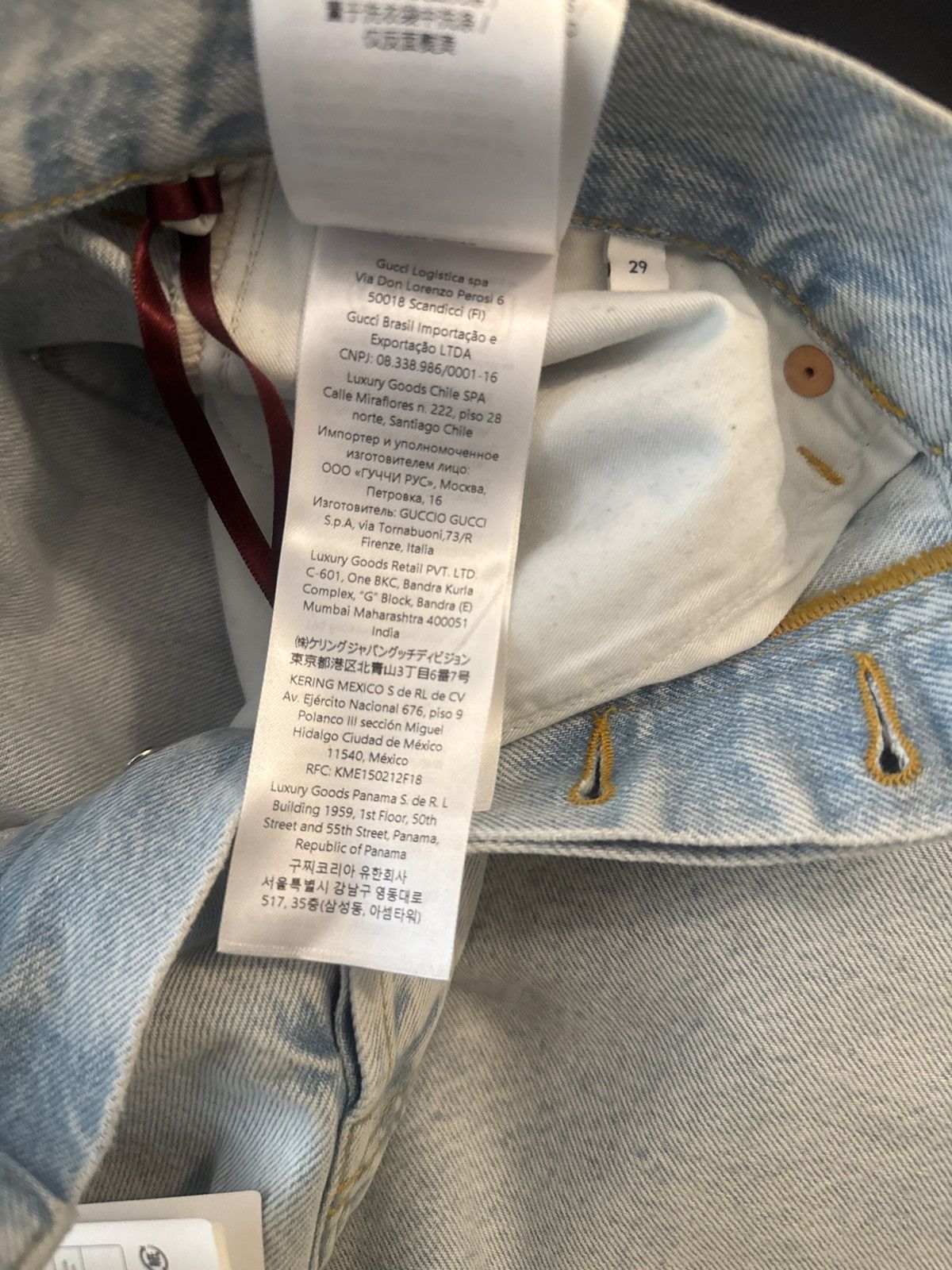 Gucci Gucci logo denim shorts Size US 29 - 10 Thumbnail